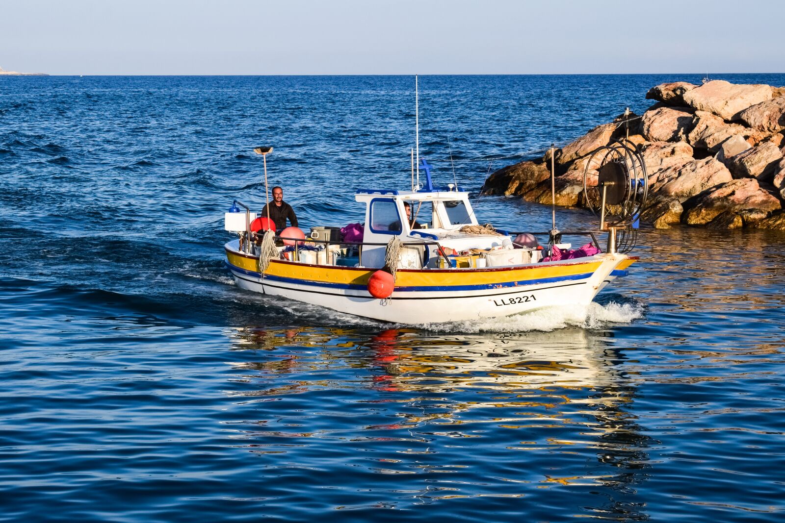 Nikon D3300 sample photo. Fishing boat, harbor, fishing photography