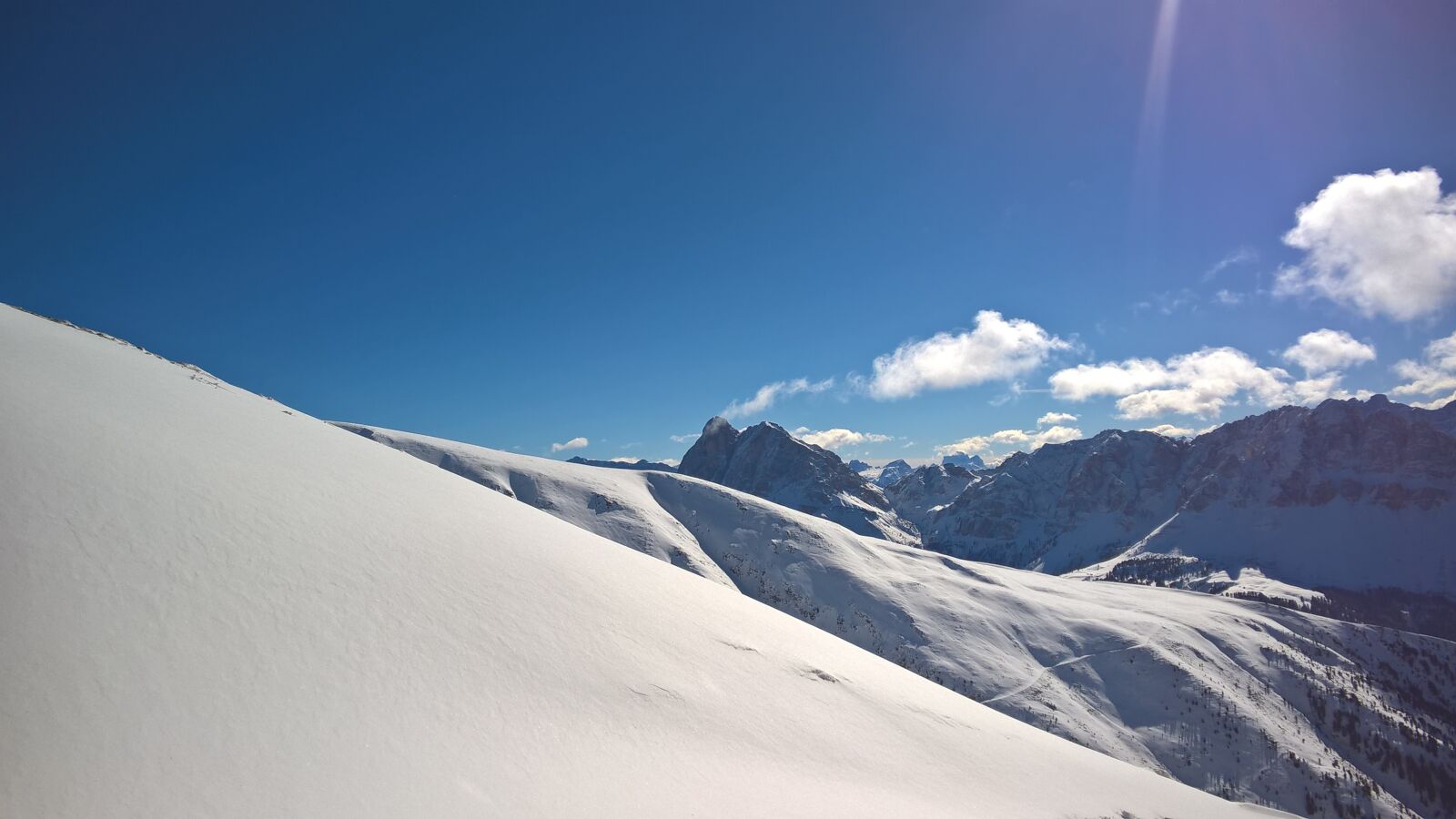 Nokia Lumia 830 sample photo. Snow, mountains, naturlandschaft photography