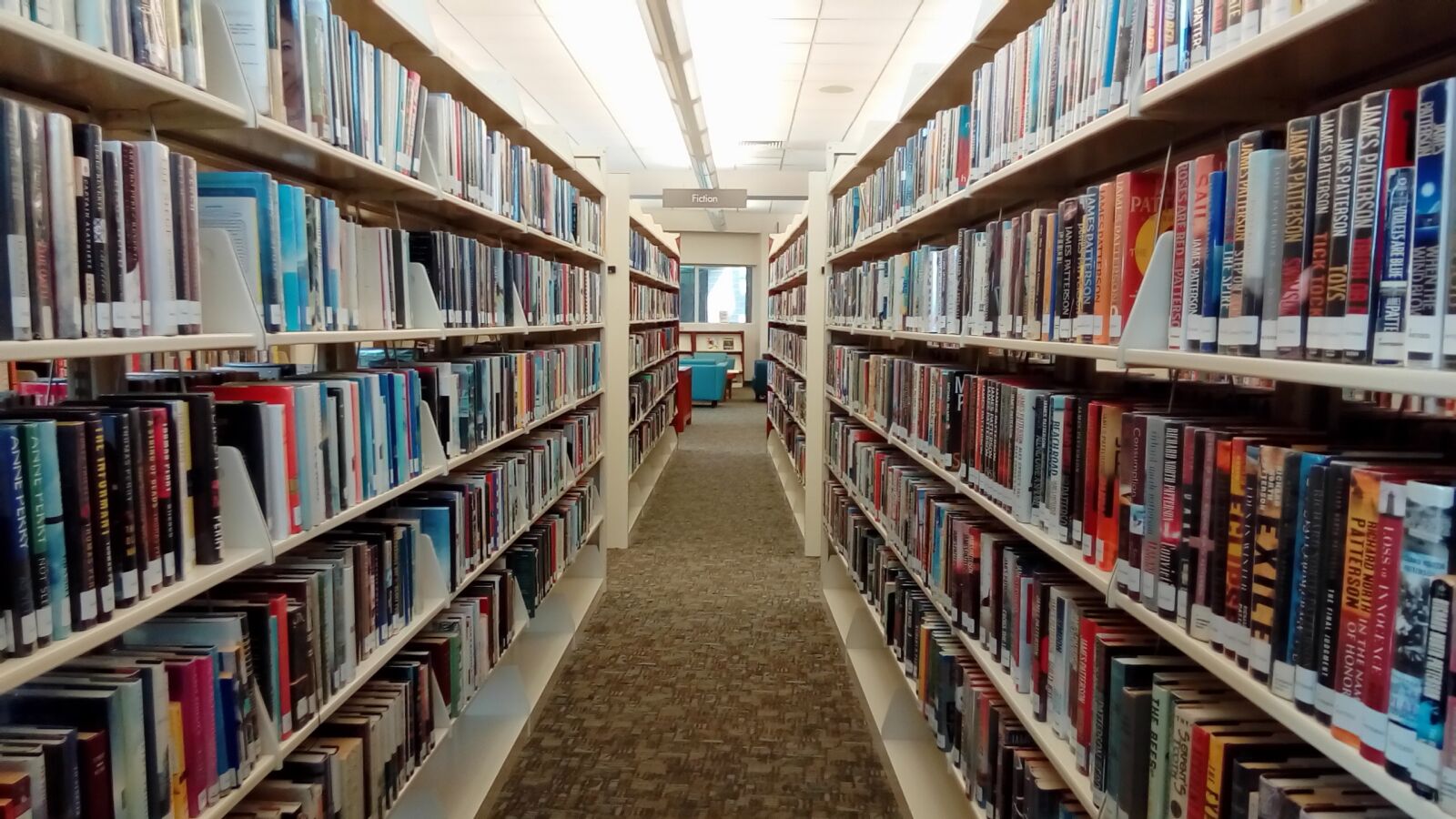 ASUS P00A sample photo. Library, books, shelves photography
