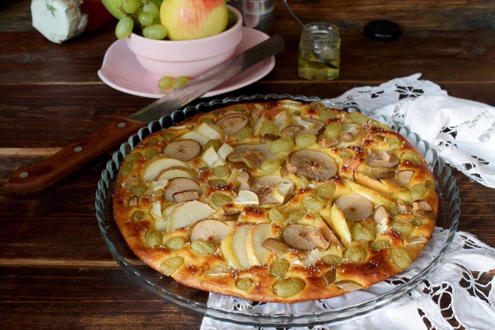 Canon EOS 1100D (EOS Rebel T3 / EOS Kiss X50) sample photo. Tortilla, pumpkin dough, fruit photography