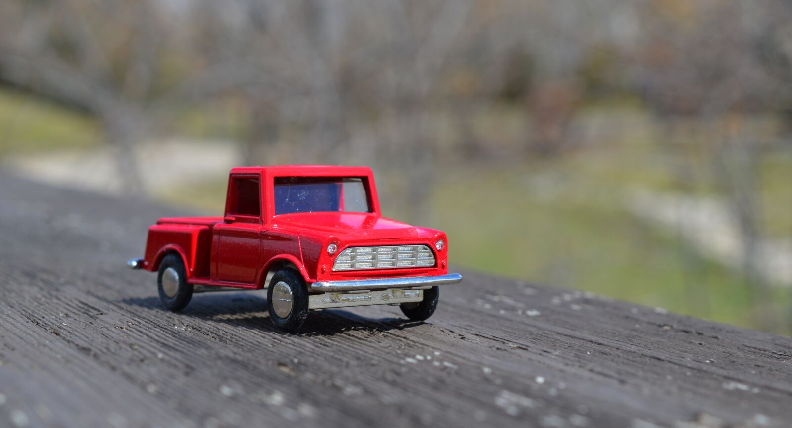 Nikon D3200 sample photo. Truck, red, toy photography