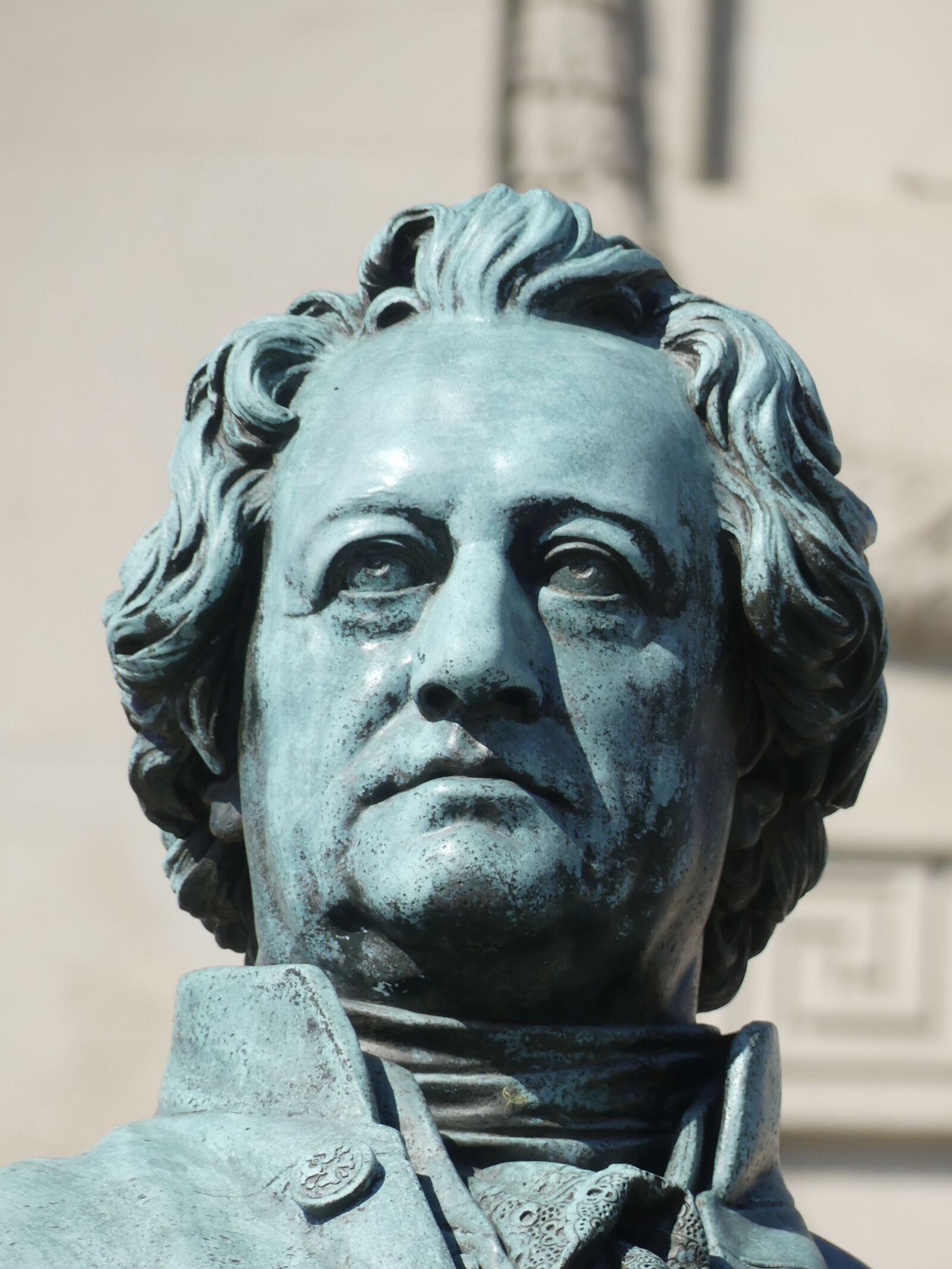 Panasonic Lumix DMC-FZ300 sample photo. Weimar, monument, goethe photography