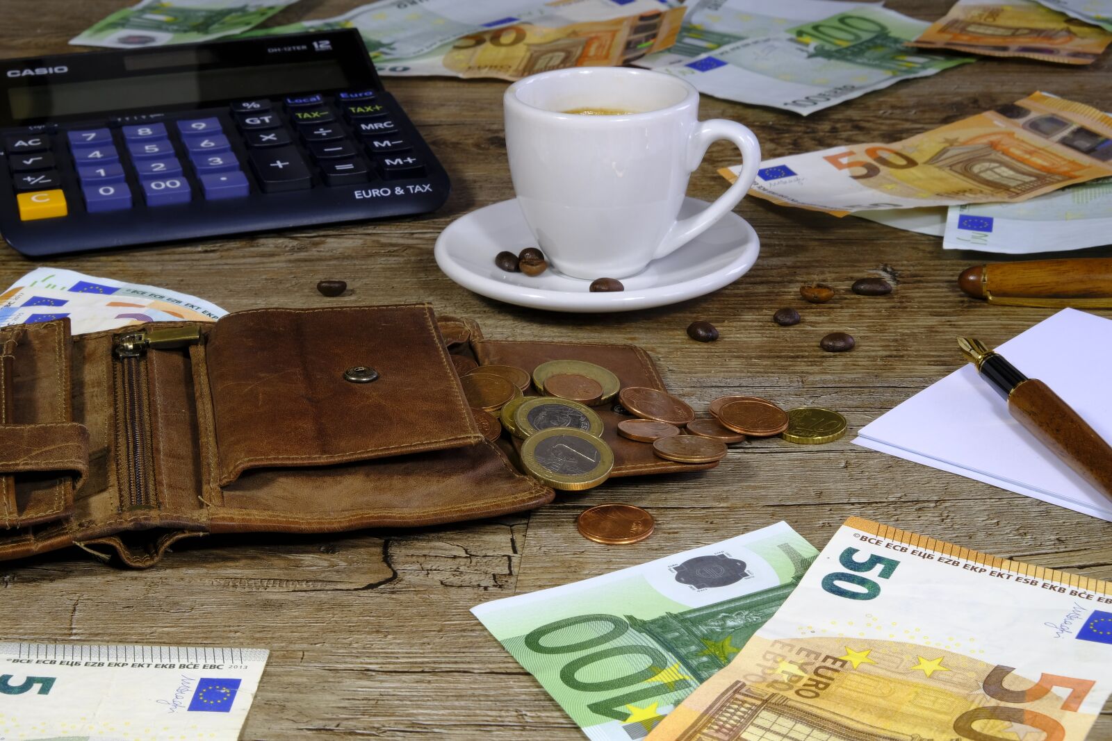 Fujifilm XF 18-55mm F2.8-4 R LM OIS sample photo. Money, bank note, coins photography