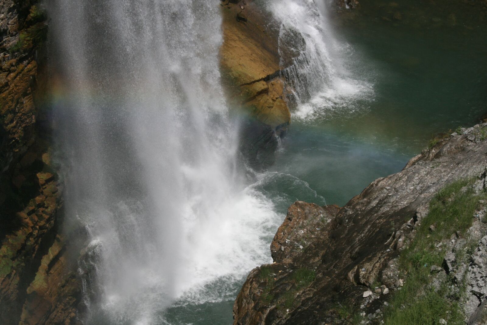 Canon EOS 400D (EOS Digital Rebel XTi / EOS Kiss Digital X) sample photo. Waterfall, tortum, erzurum photography