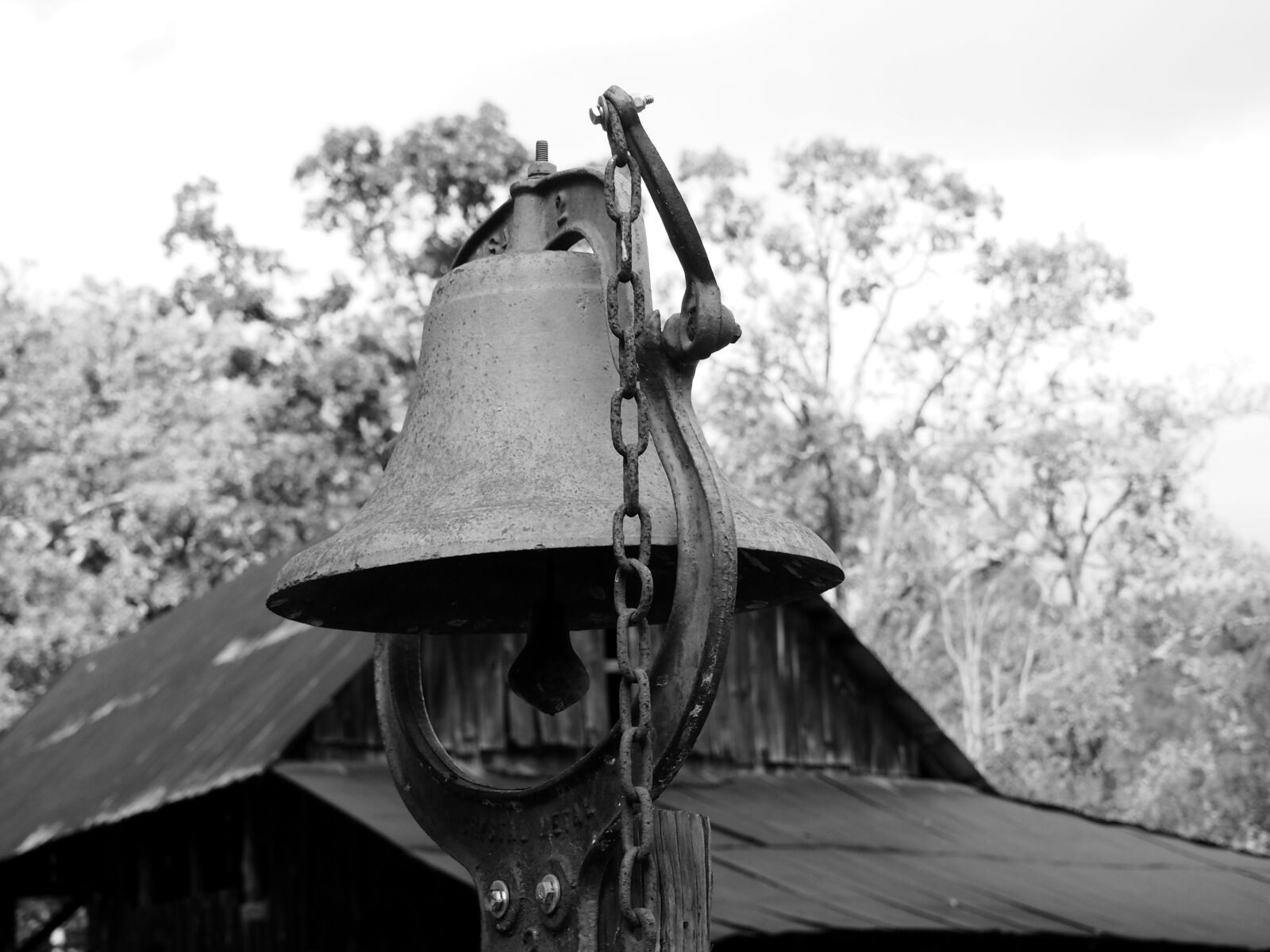 Olympus PEN E-PL3 sample photo. Bell, rustic, nature photography