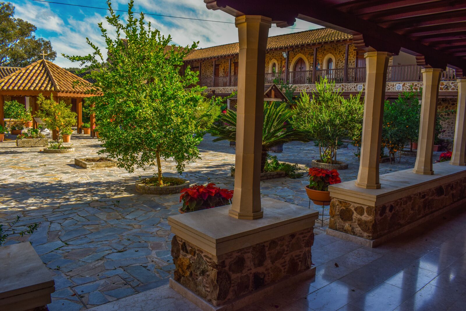 Nikon D3300 sample photo. Cyprus, mosfiloti, monastery photography