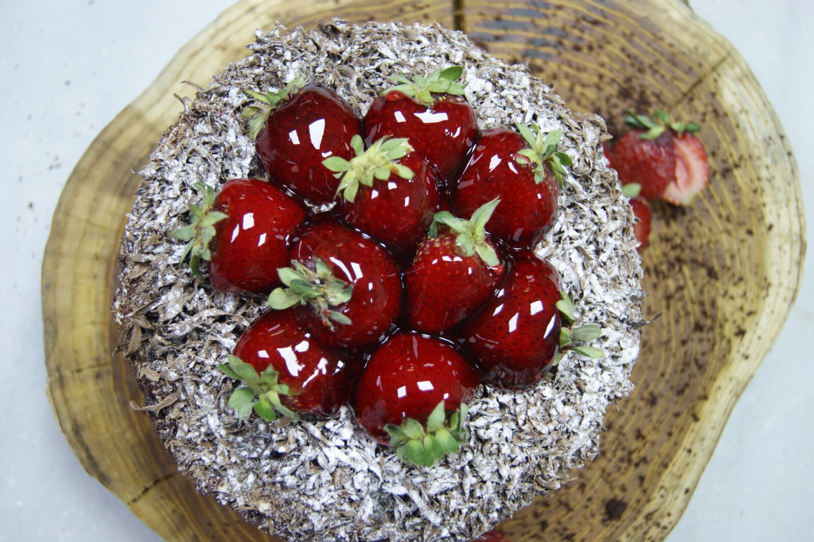 Sony Alpha DSLR-A290 sample photo. Cake, bake, food photography
