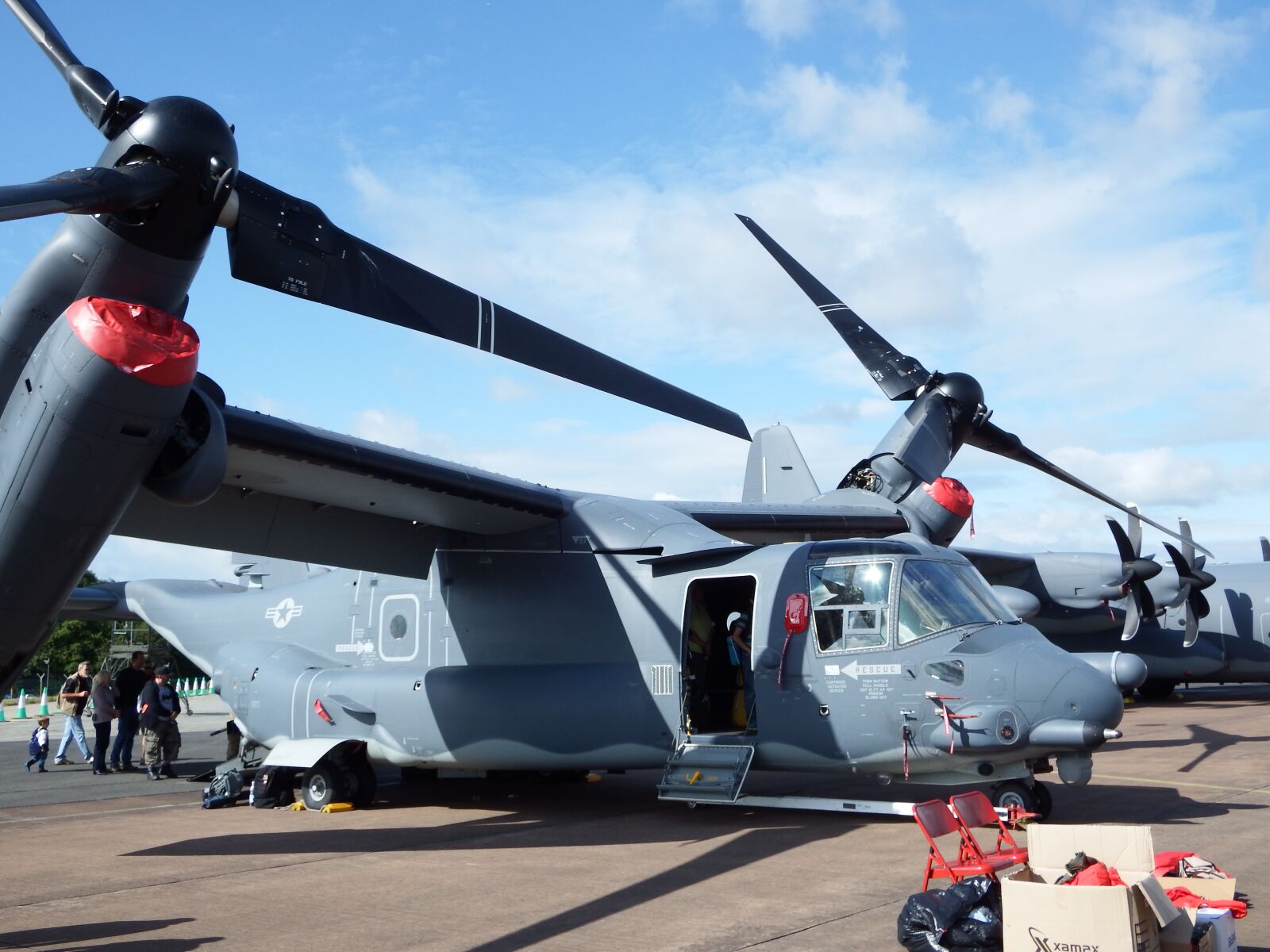 Fujifilm FinePix SL1000 sample photo. Tiltrotor, aircraft, osprey photography
