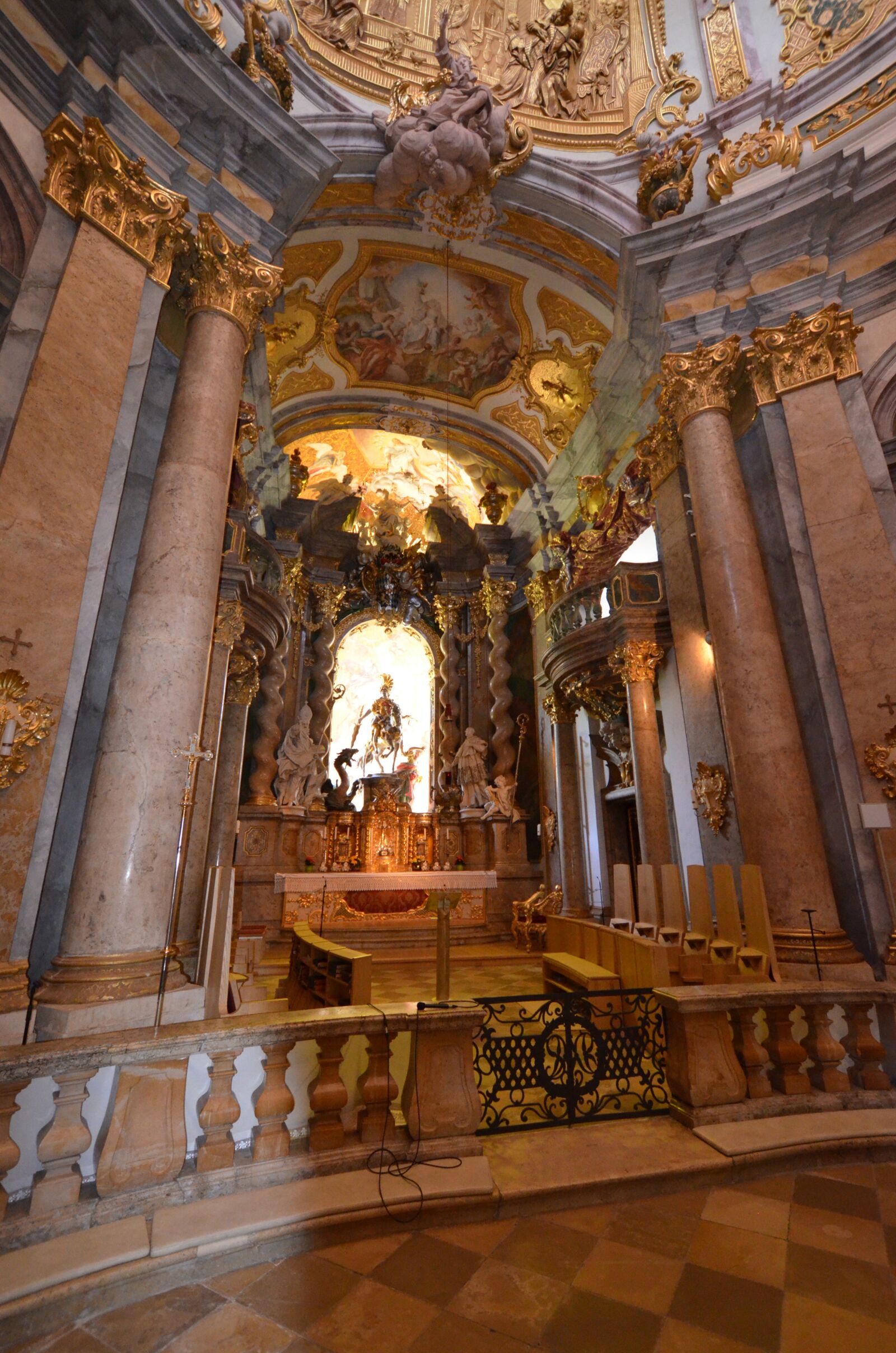 Nikon D5100 sample photo. Monastery church, weltenburg, bavaria photography