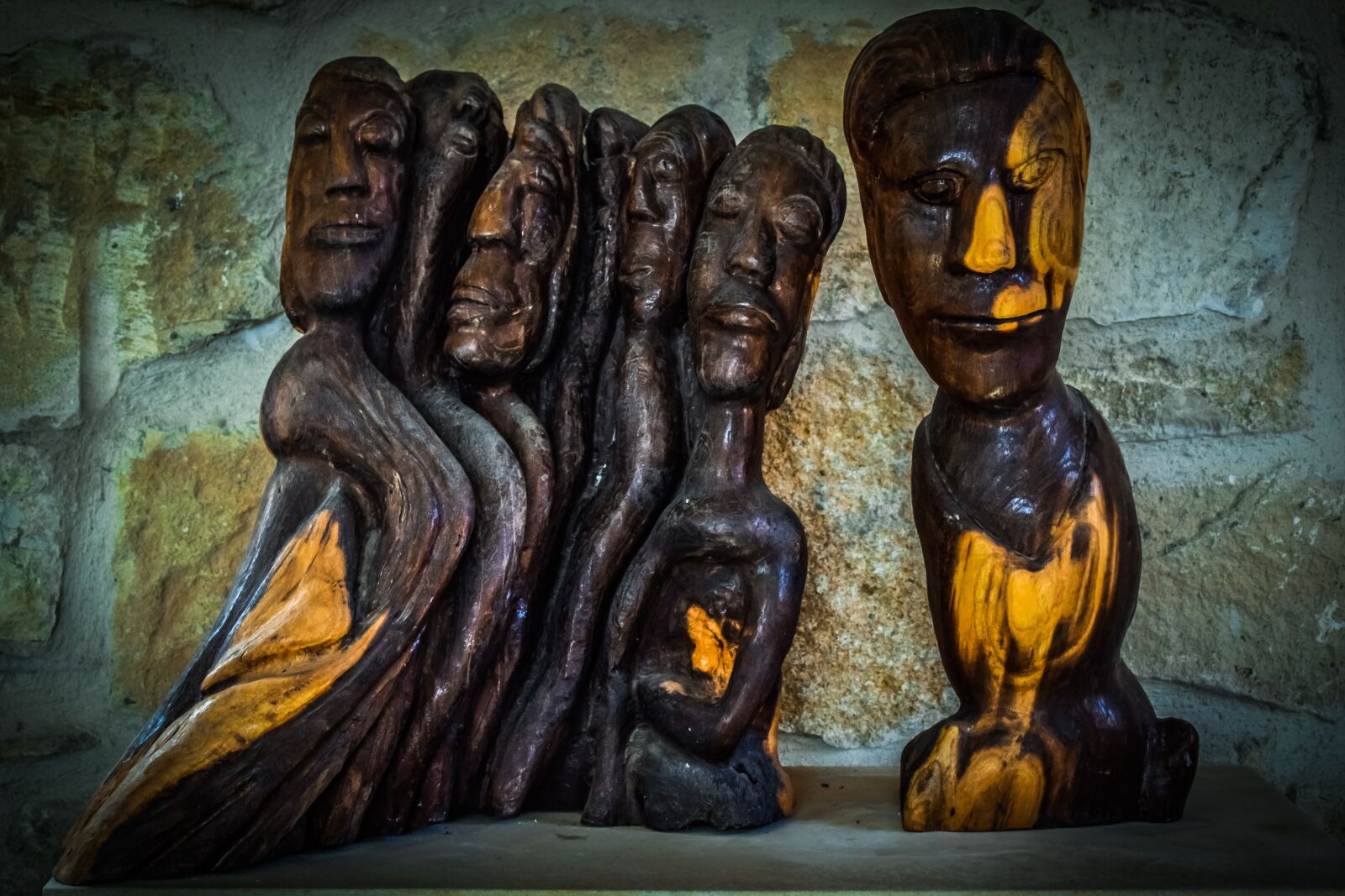 Nikon D3300 sample photo. Sculpture, wooden, art photography