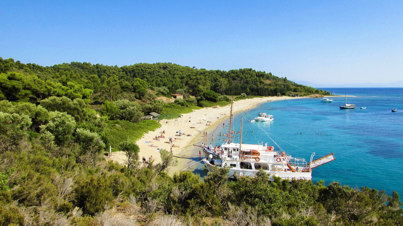 Canon PowerShot SX400 IS sample photo. Greece, tsougkria, island photography