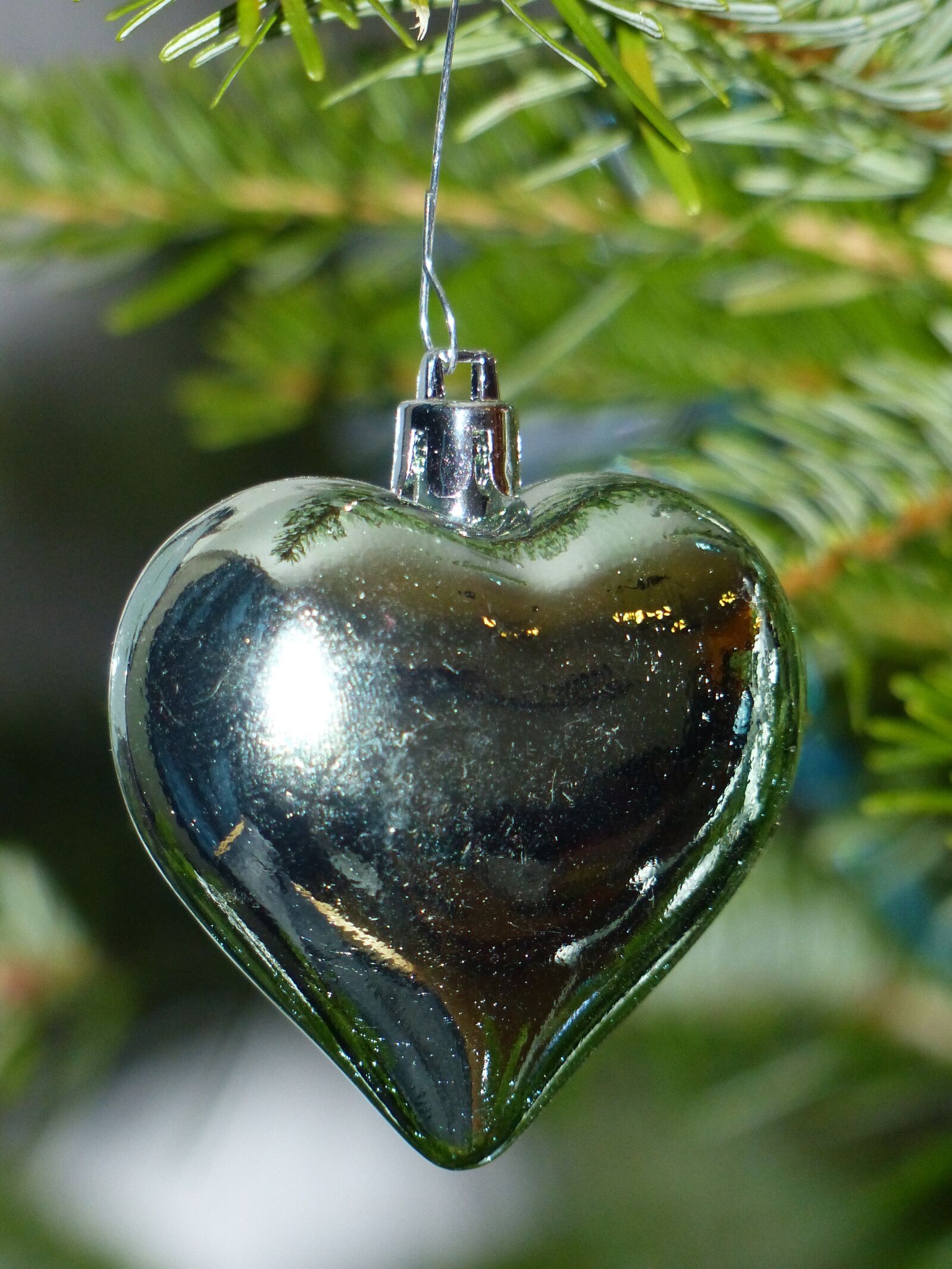 Panasonic Lumix DMC-FZ200 sample photo. Christmas, heart, decoration photography
