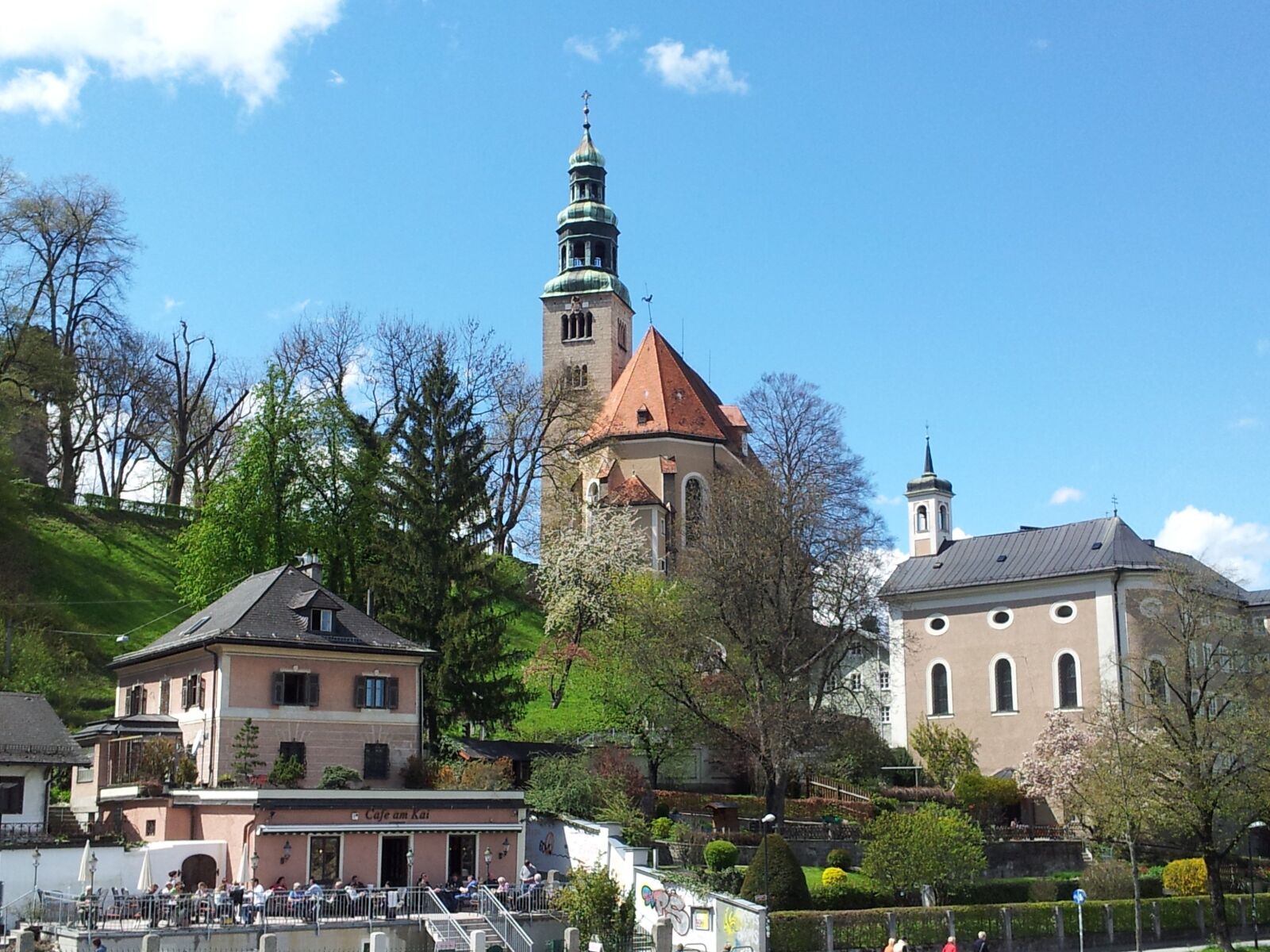 Samsung Galaxy S2 sample photo. Salzburg, m llner church photography