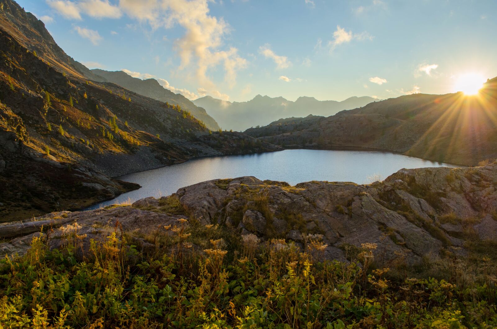 Nikon D5100 sample photo. Moutain, lake, water photography