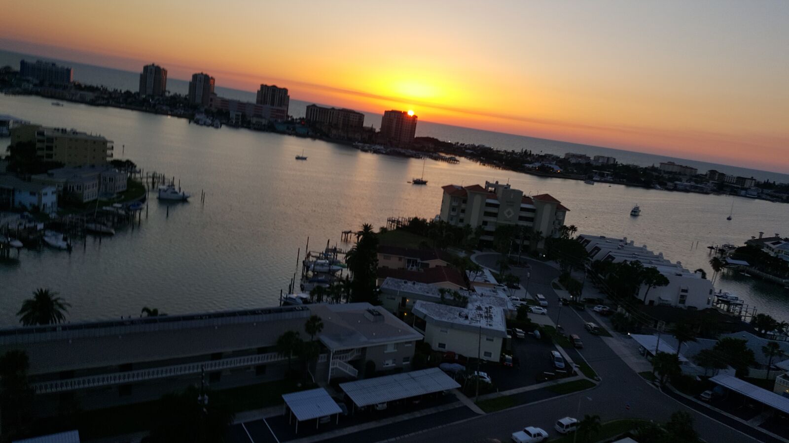 Samsung GALAXY S6 edge sample photo. Sunset, tampa bay, florida photography