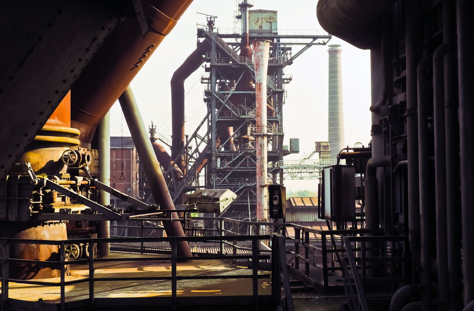 Olympus OM-D E-M10 sample photo. Architecture, industry, factory building photography