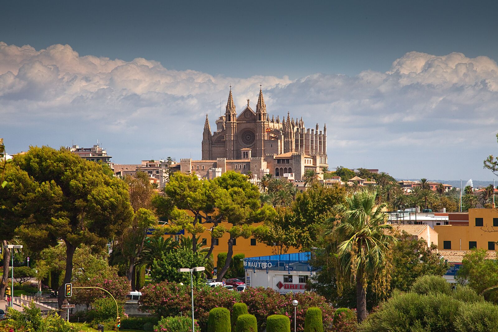 Canon EOS 5D Mark II sample photo. Cathedral, palma, mallorca photography