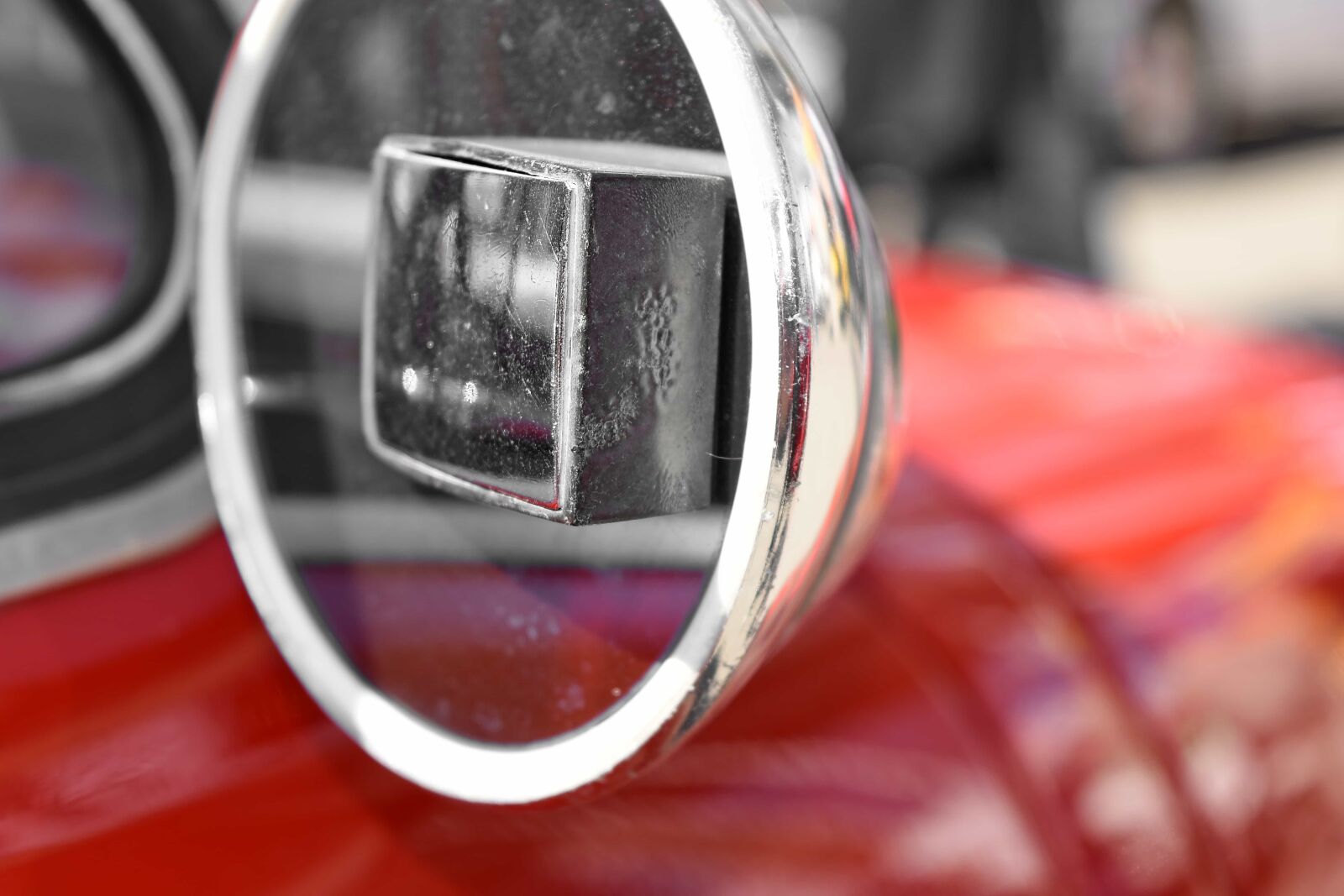 Nikon D5500 sample photo. Chrome, mirror, reflection, car photography