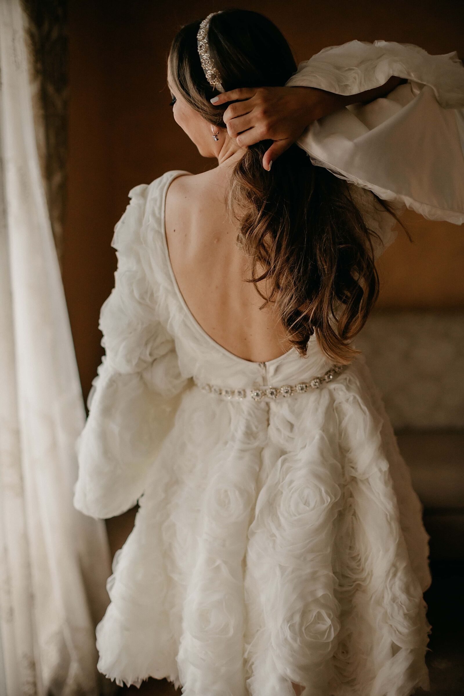 Canon EF 50mm F1.4 USM sample photo. Wedding dress, handmade, gorgeous photography