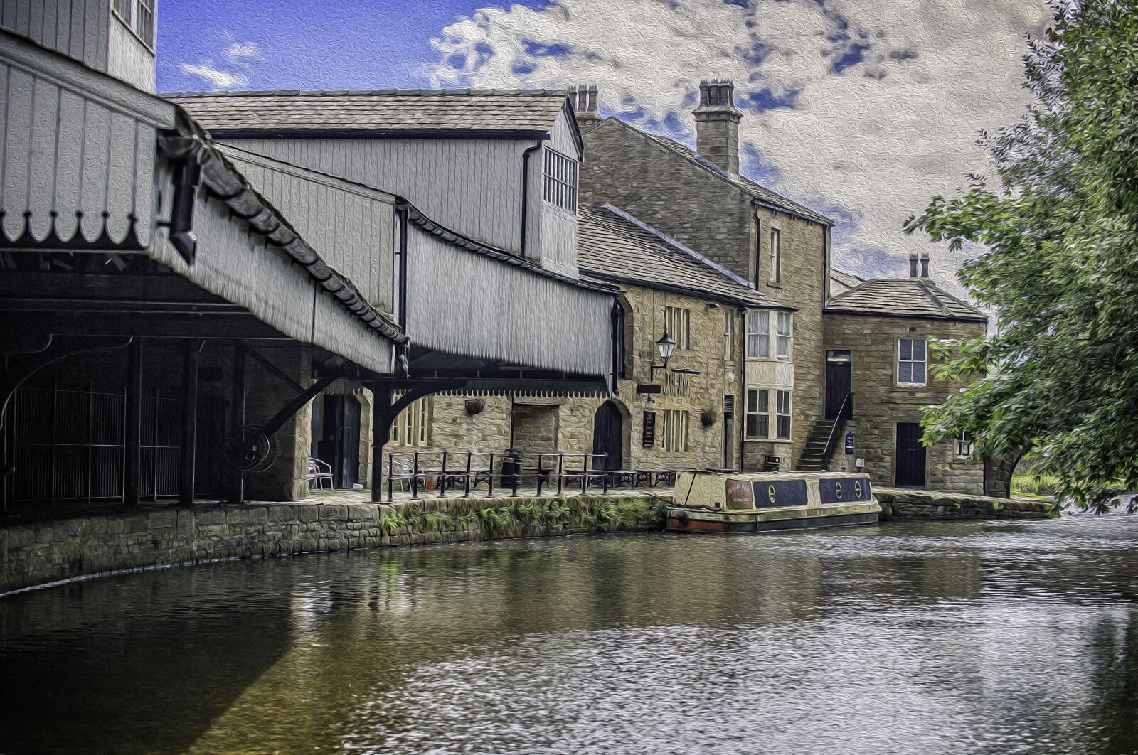 Nikon D700 sample photo. Inn, wharf, burnley photography