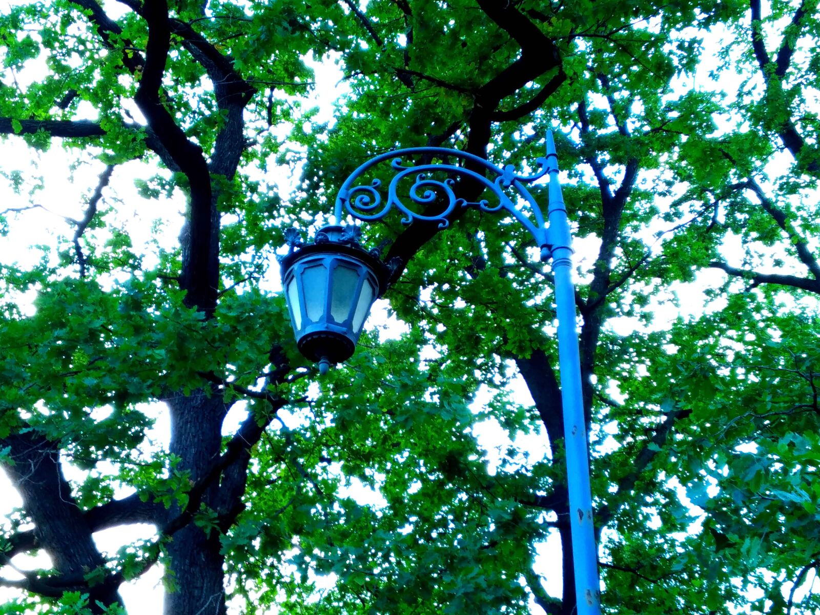 Lenovo S60-A sample photo. Street lamp, object, metal photography