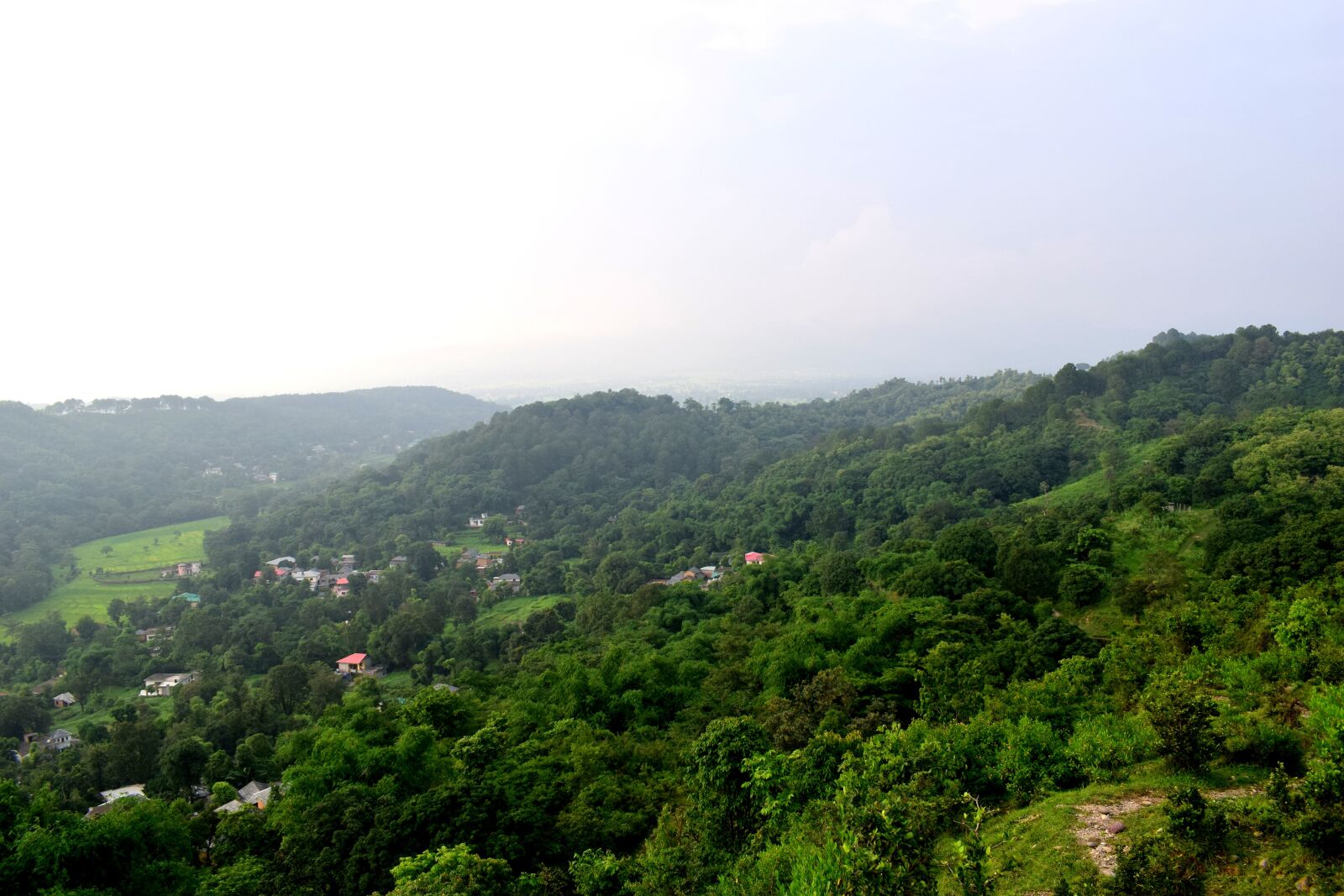 Nikon D3300 sample photo. Landscape, hills, rainy season photography