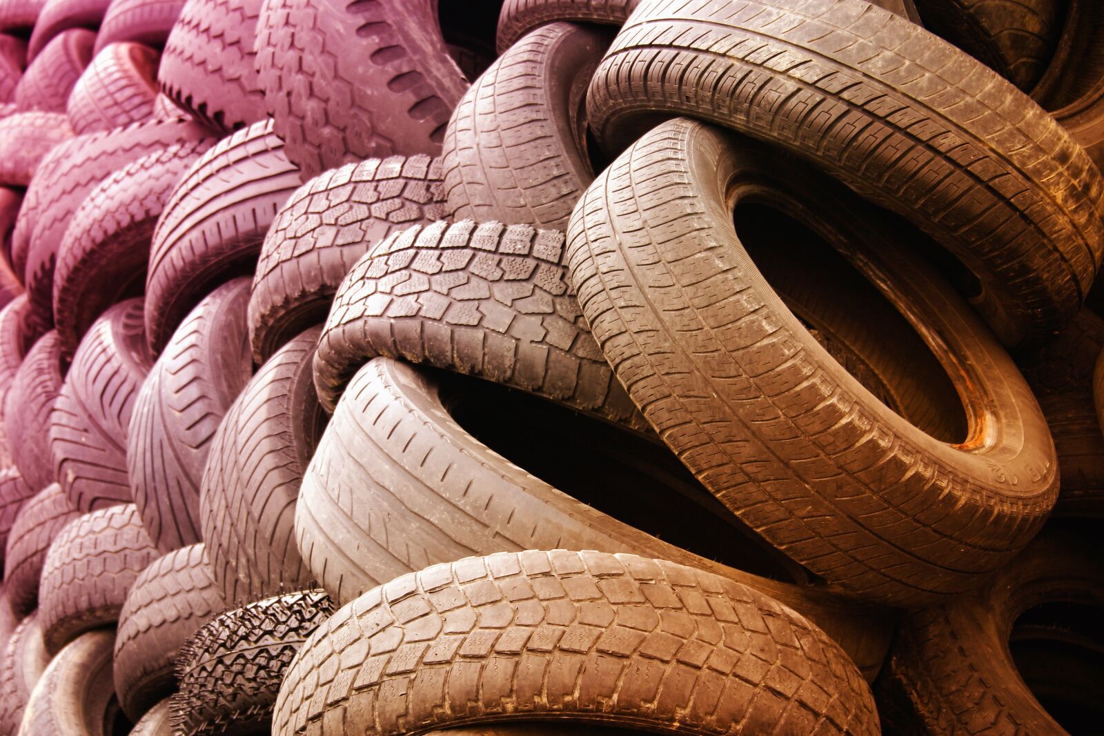 Canon EOS 300D (EOS Digital Rebel / EOS Kiss Digital) sample photo. Tyres, warehouse, dump photography