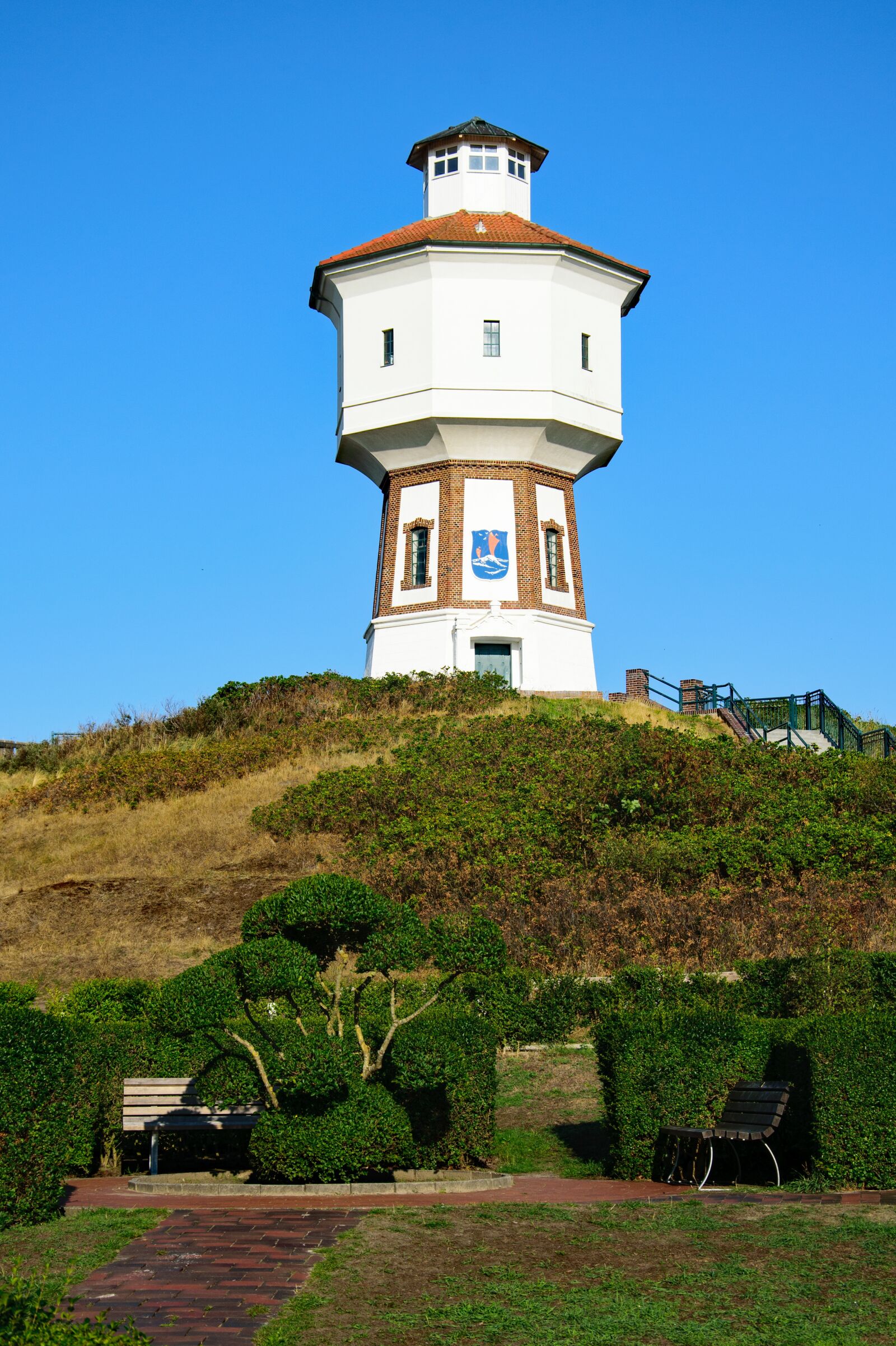 Nikon D5300 sample photo. Langeoog water tower, places photography
