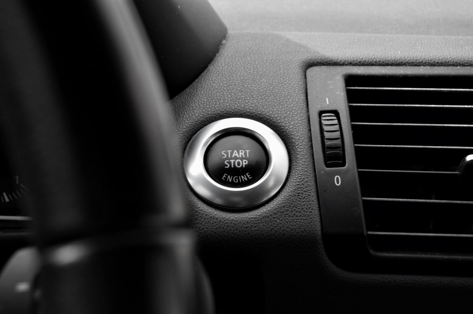 Nikon D3200 sample photo. Auto, bmw, button, car photography
