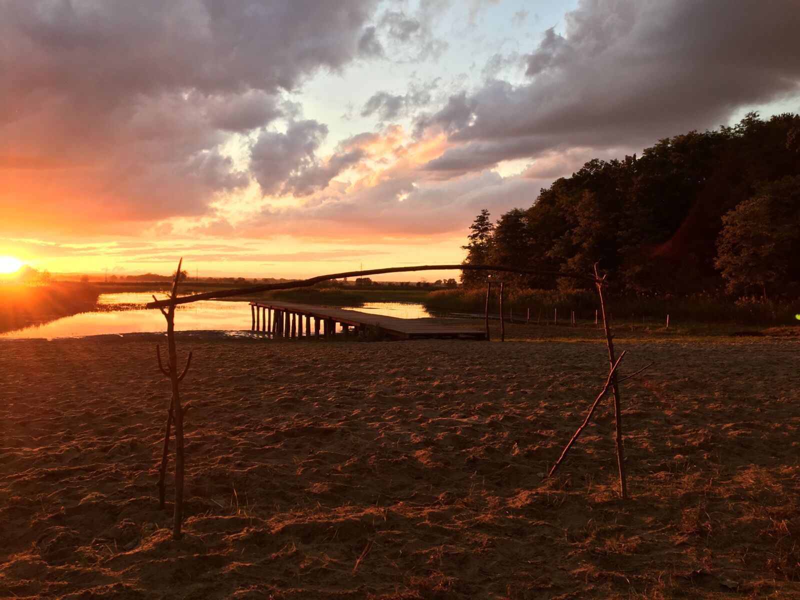 Apple iPhone 6s sample photo. Drzecin, beach, lake photography