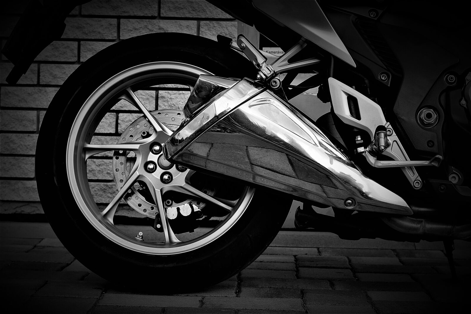 Nikon 1 J5 sample photo. Engine, honda, vfr1200 photography