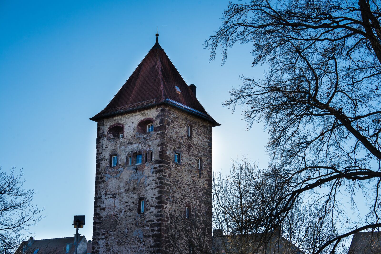 Sony a7 II + Sony FE 70-300mm F4.5-5.6 G OSS sample photo. Tower, middle ages, castle photography