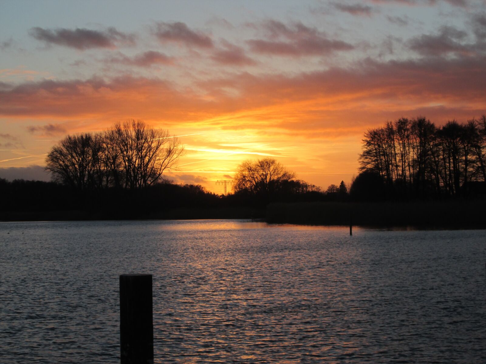 Canon PowerShot A2500 sample photo. Abendstimmung, afterglow, lake photography
