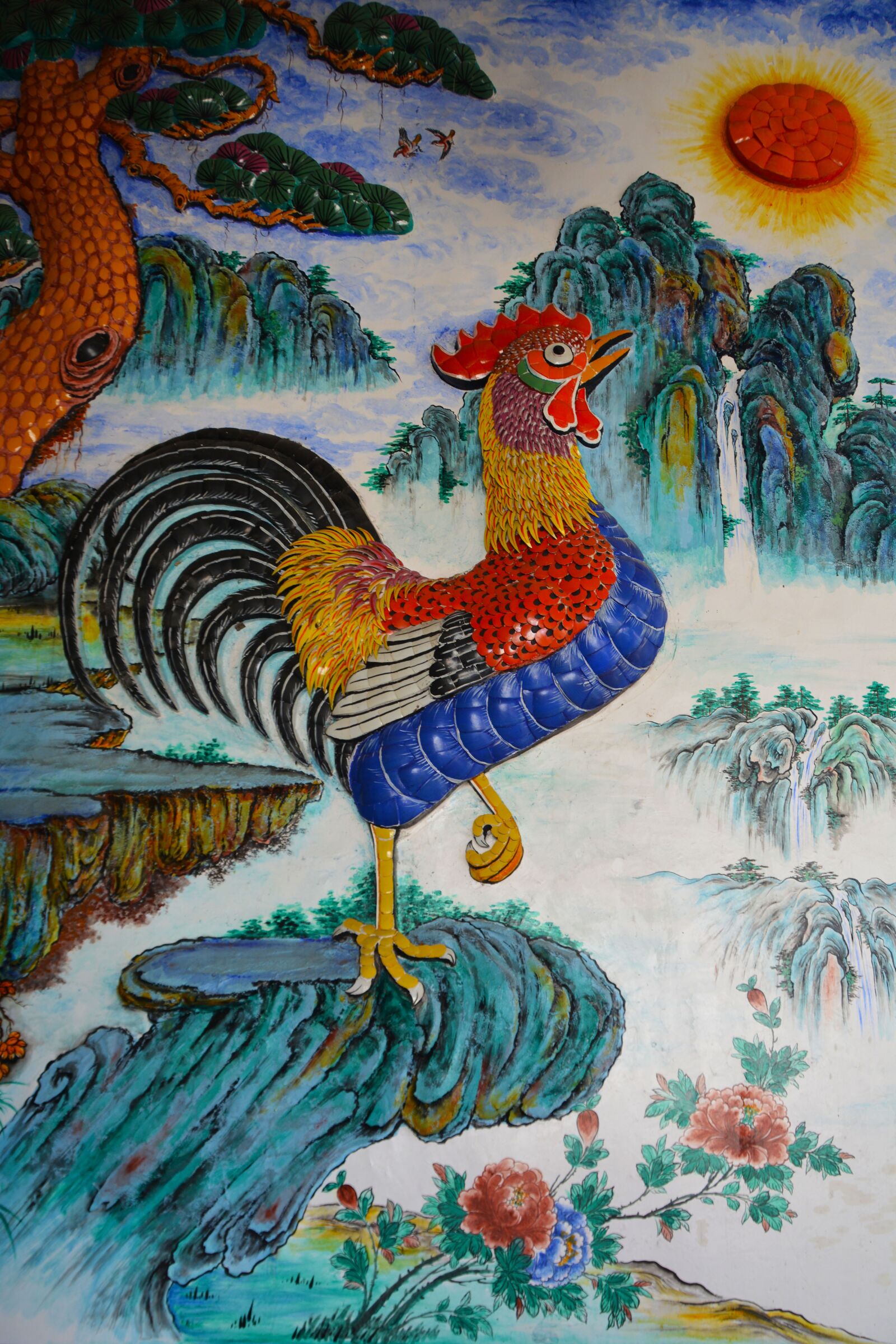 Nikon D5200 sample photo. Chicken, cockerel, rooster photography