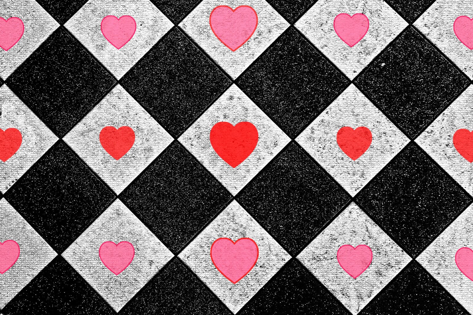 Sony Cyber-shot DSC-RX100 sample photo. Diamonds, hearts, mosaic photography