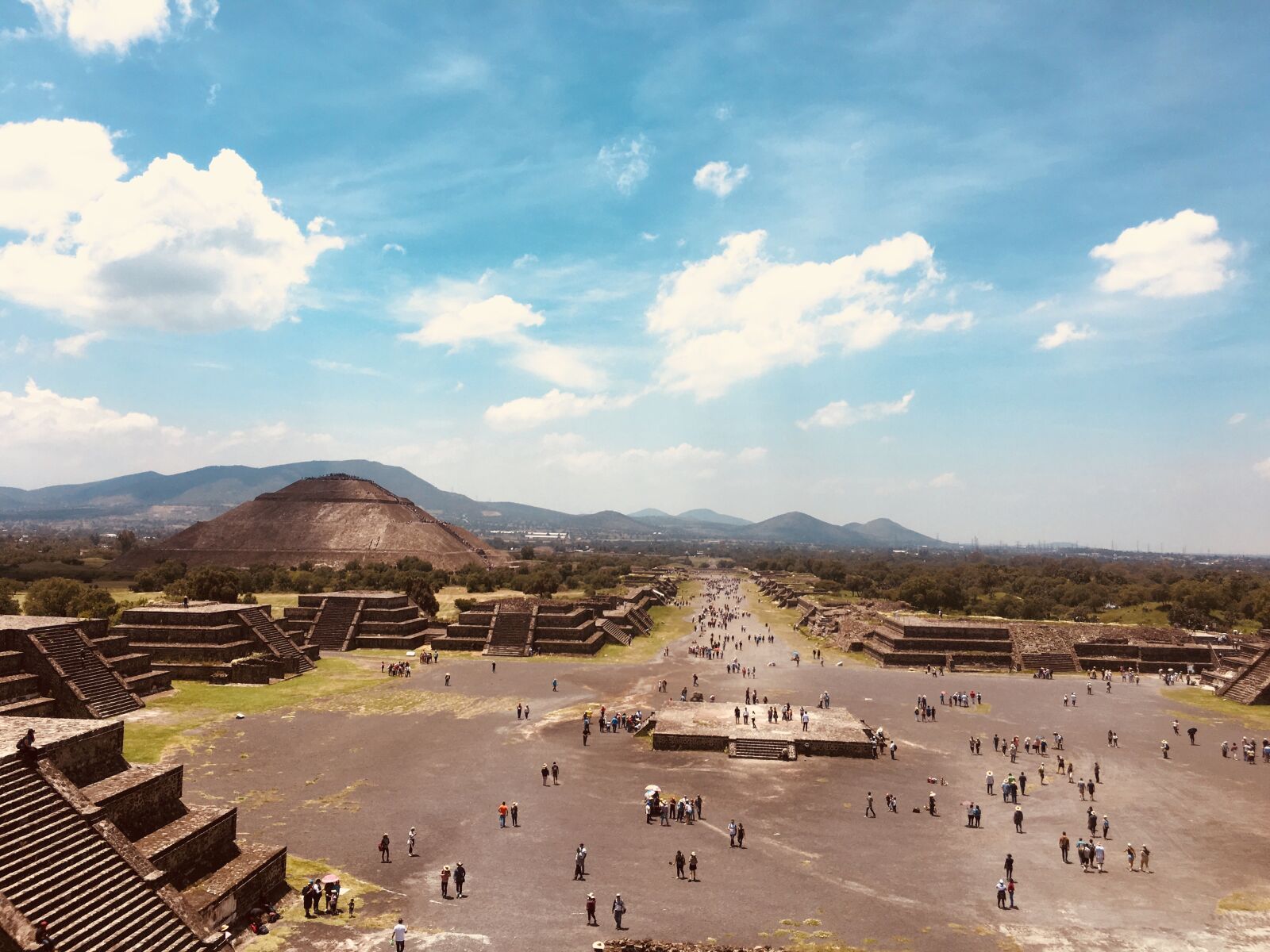 iPhone 6s Plus back camera 4.15mm f/2.2 sample photo. Teotihuacan, mexico, tourism photography