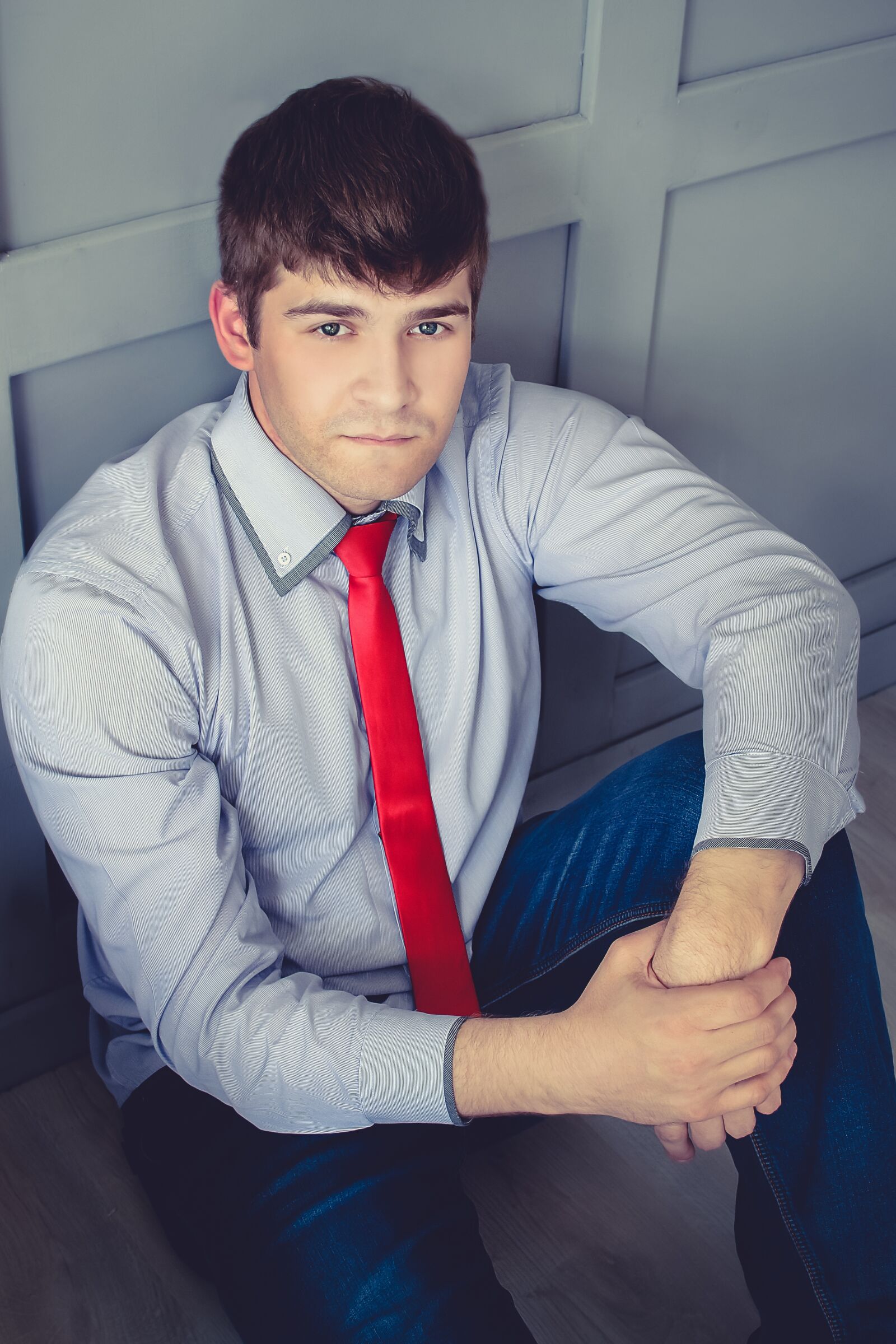 Nikon D3100 sample photo. Boy, man, tie photography