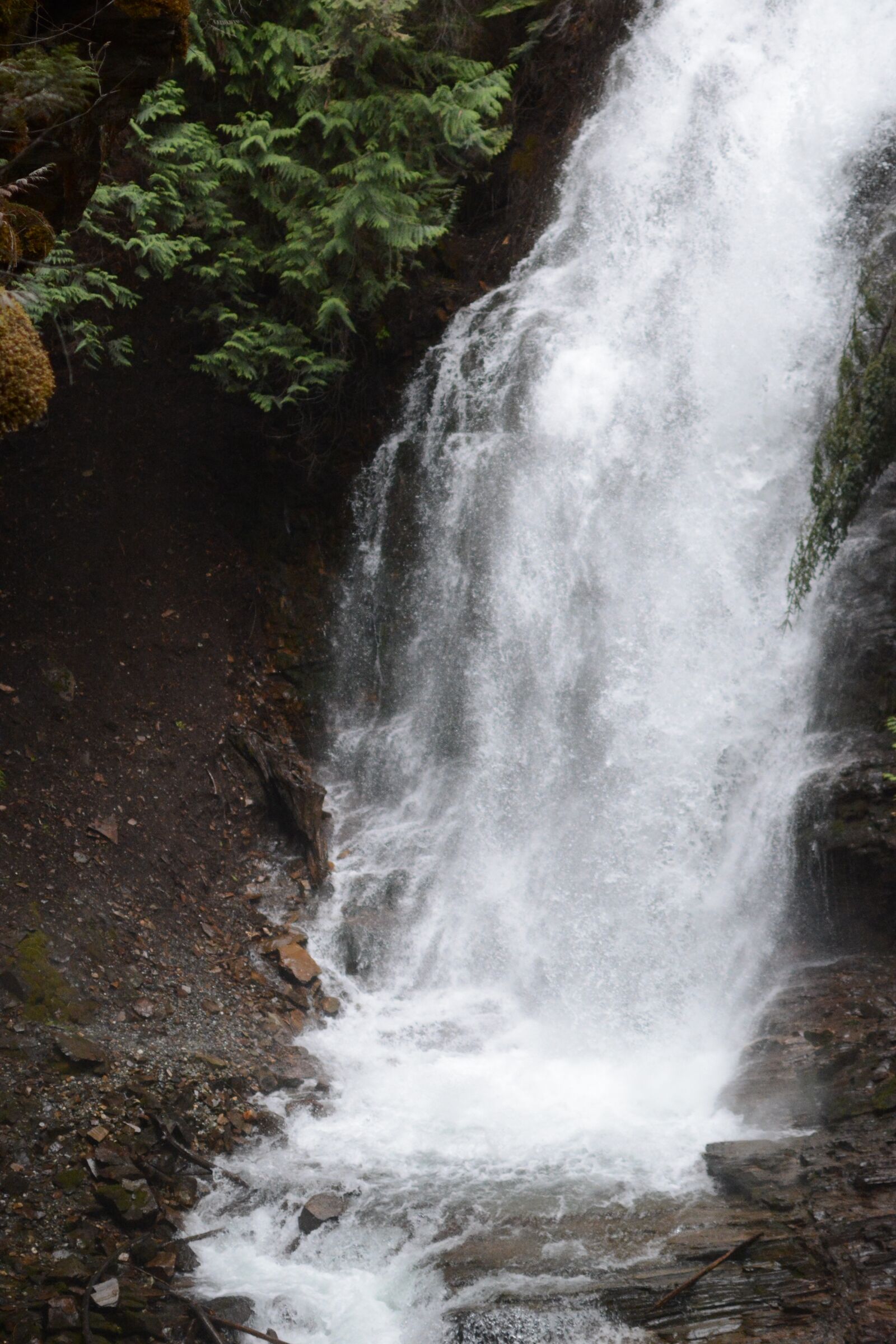 Nikon D7100 sample photo. Waterfall, water, british columbia photography