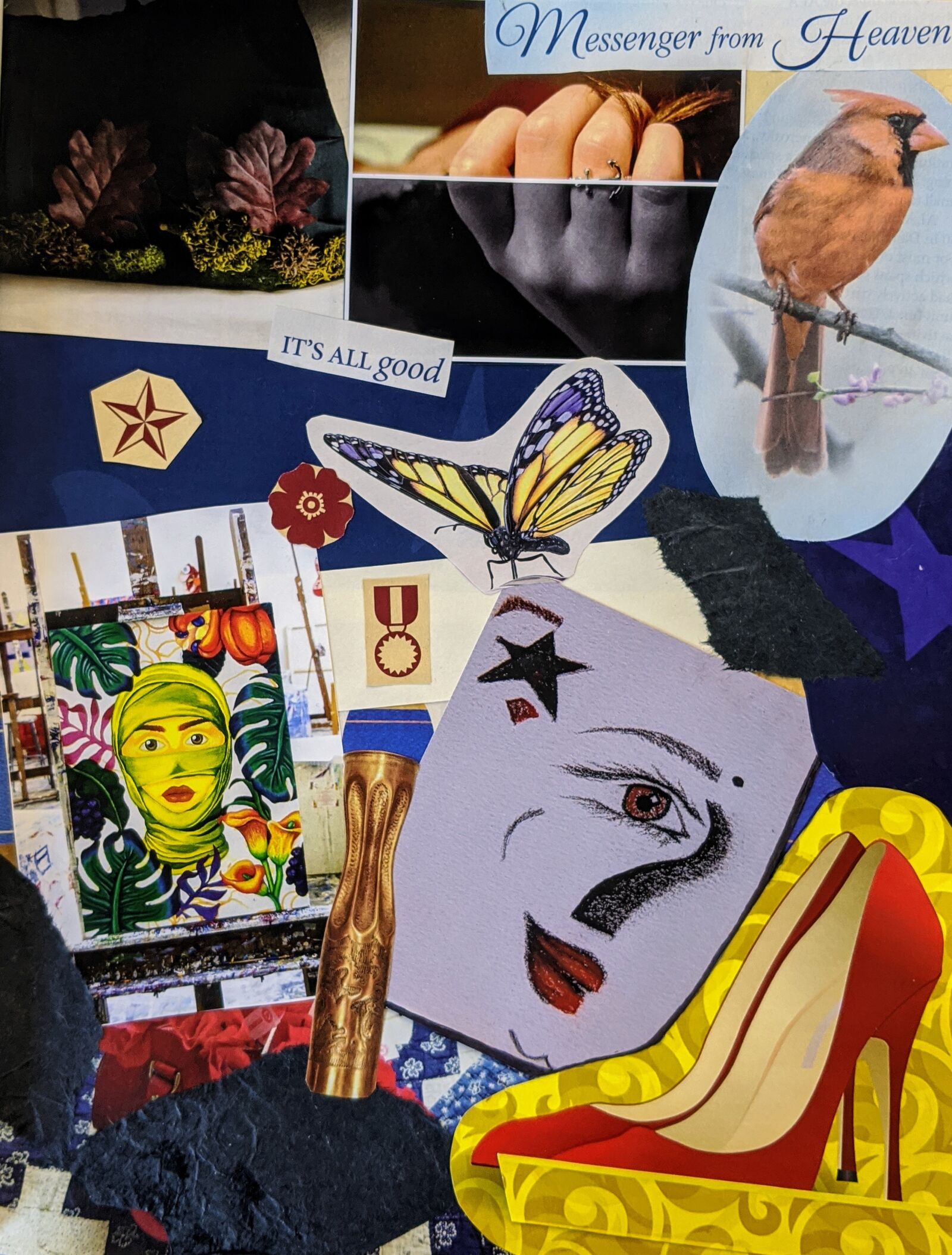 Google Pixel 3 sample photo. Art, self care, healing photography