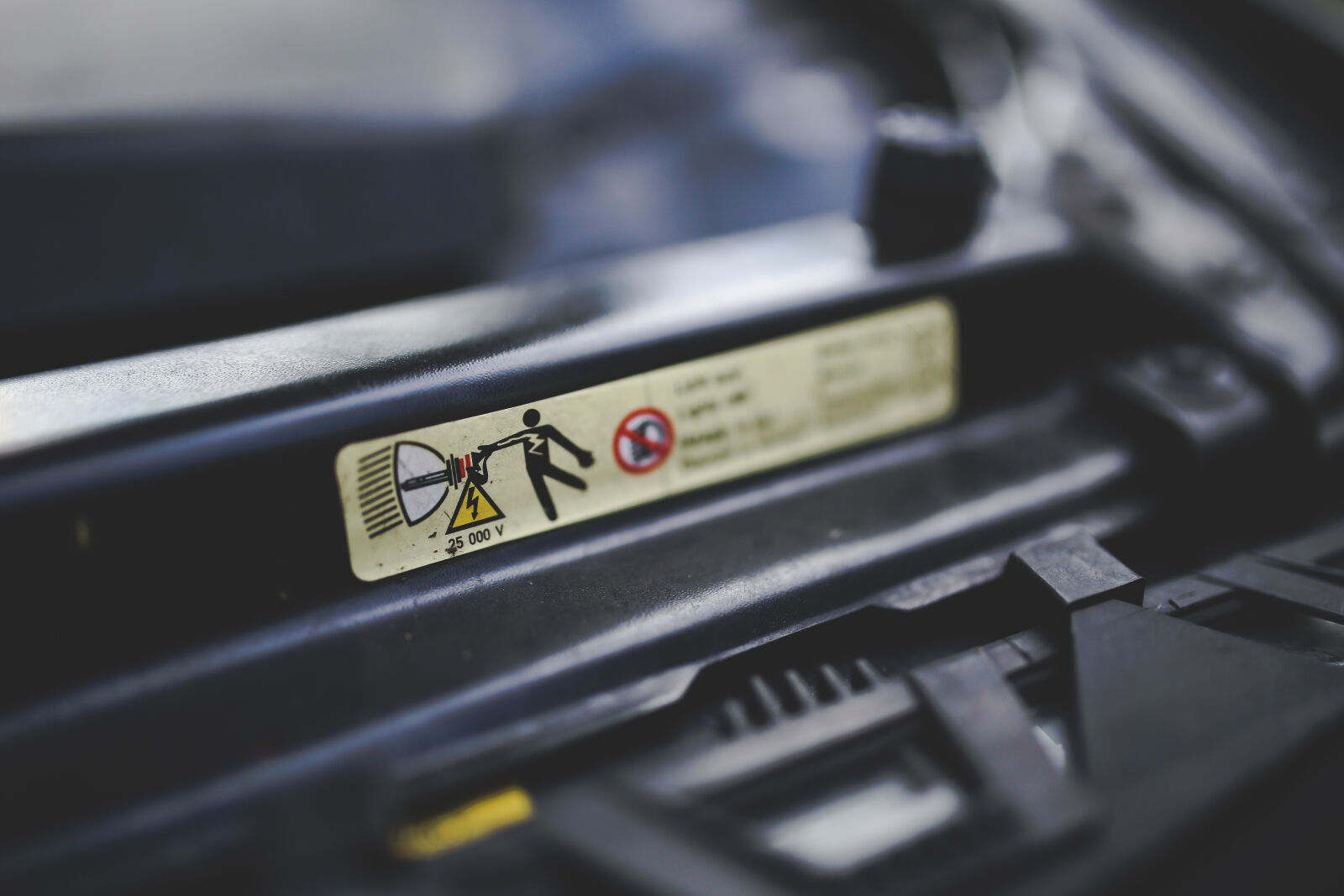 Canon EOS 6D + Sigma 35mm F1.4 DG HSM Art sample photo. High, voltage, sign, on photography