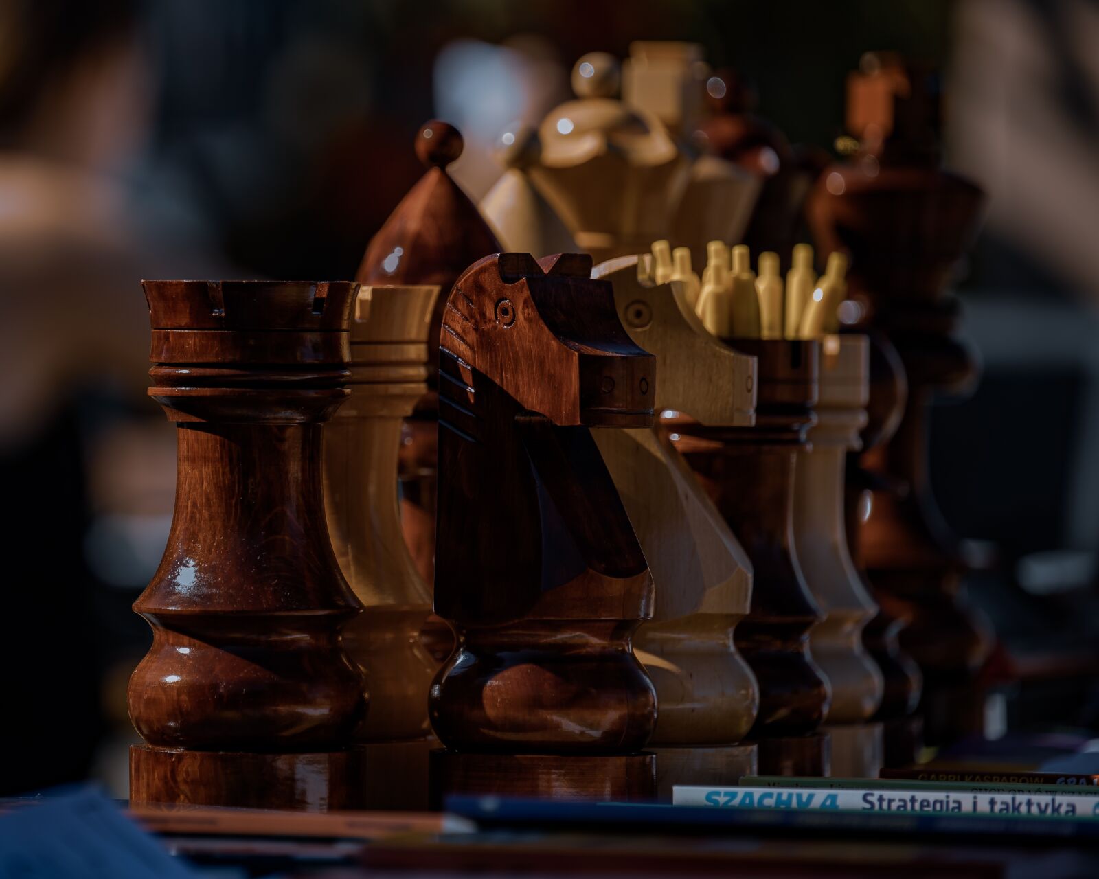 Sigma 70-200mm F2.8 EX DG OS HSM sample photo. Chess, game, board game photography