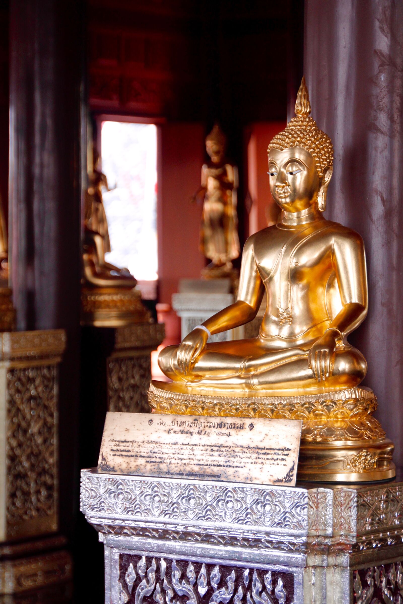 Canon EOS 60D sample photo. Bangkok, buddha, gold photography