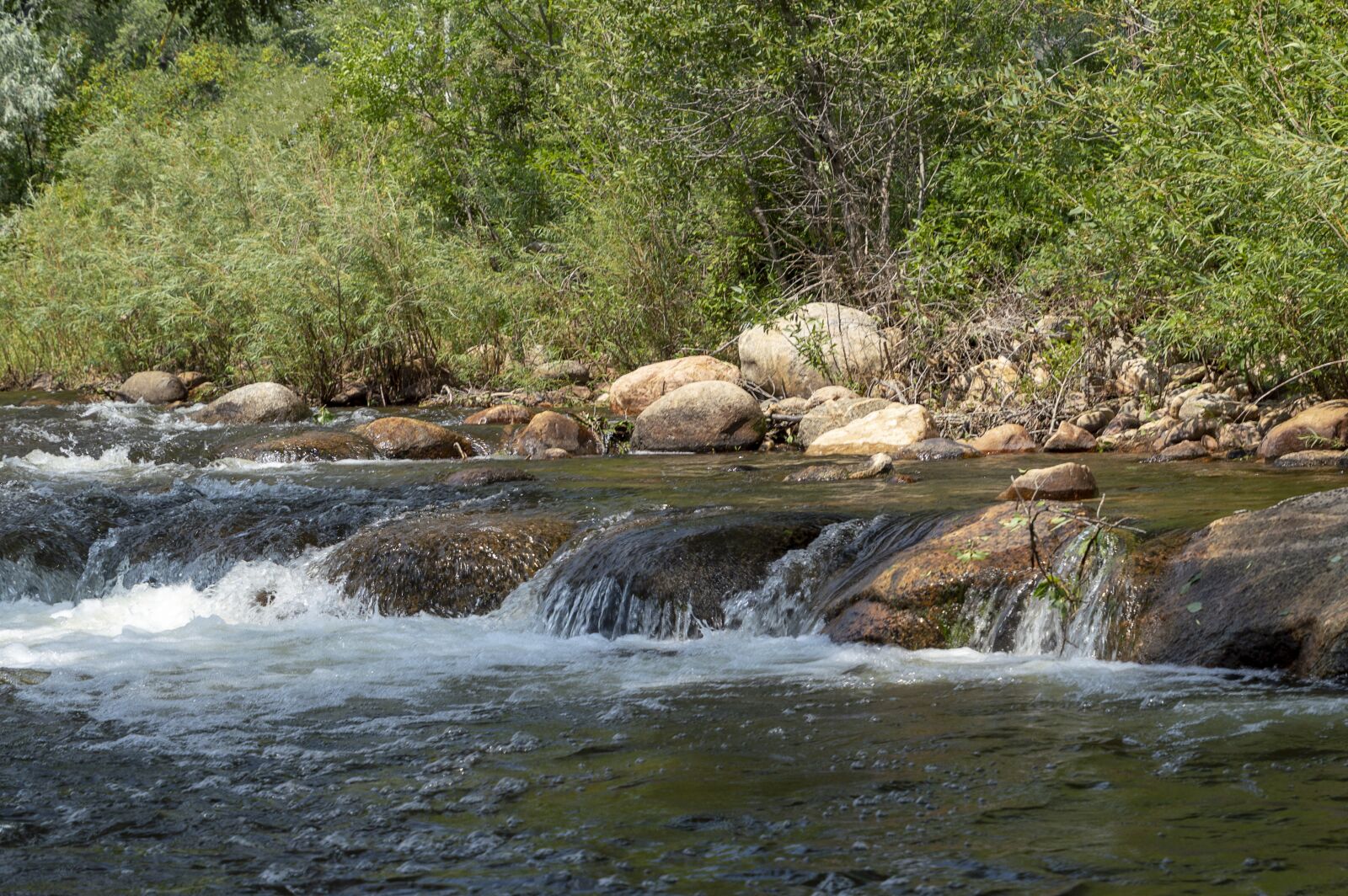 Nikon D3200 sample photo. Stream, creek, rocks photography