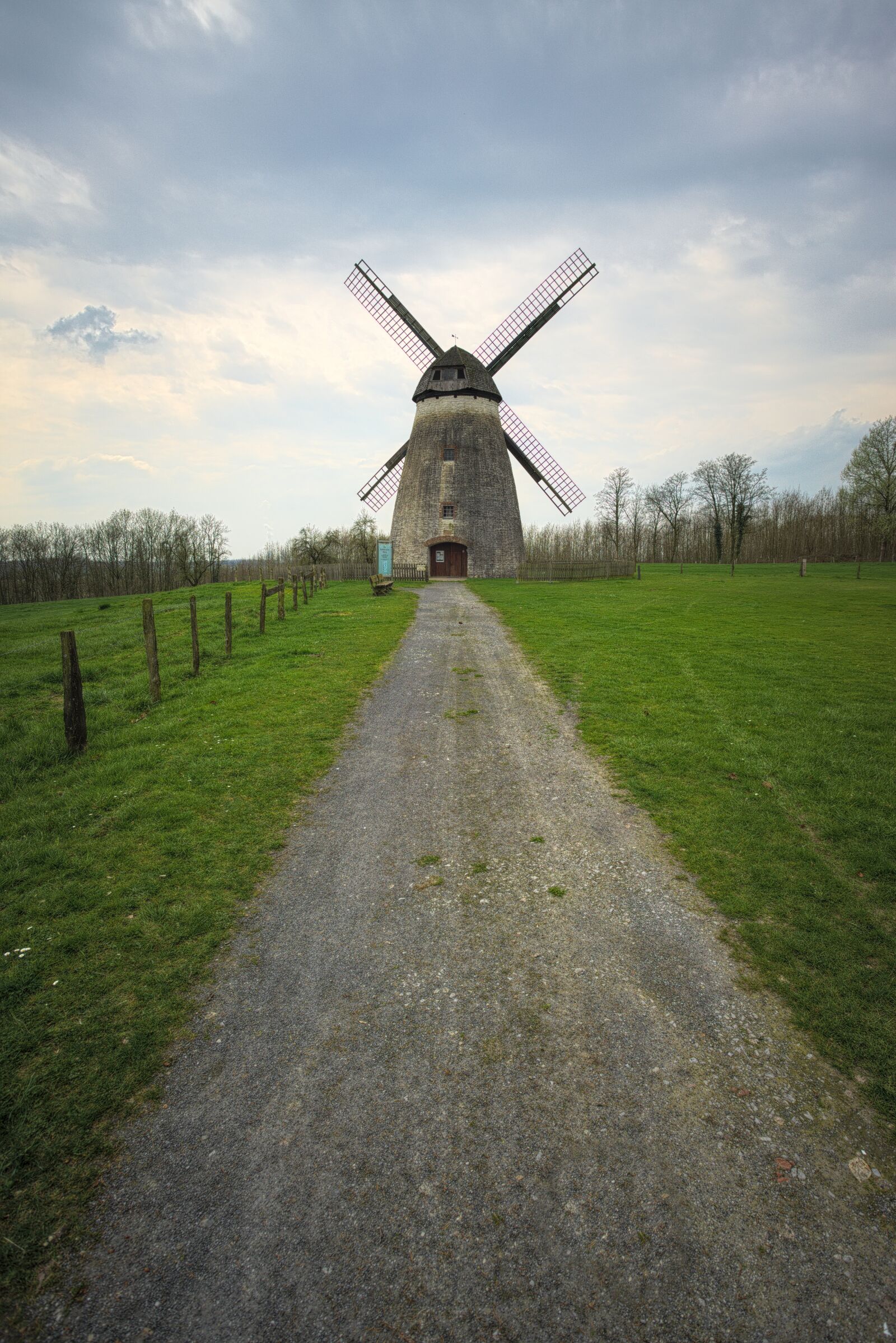 Nikon D600 sample photo. Windmill, away, clouds photography
