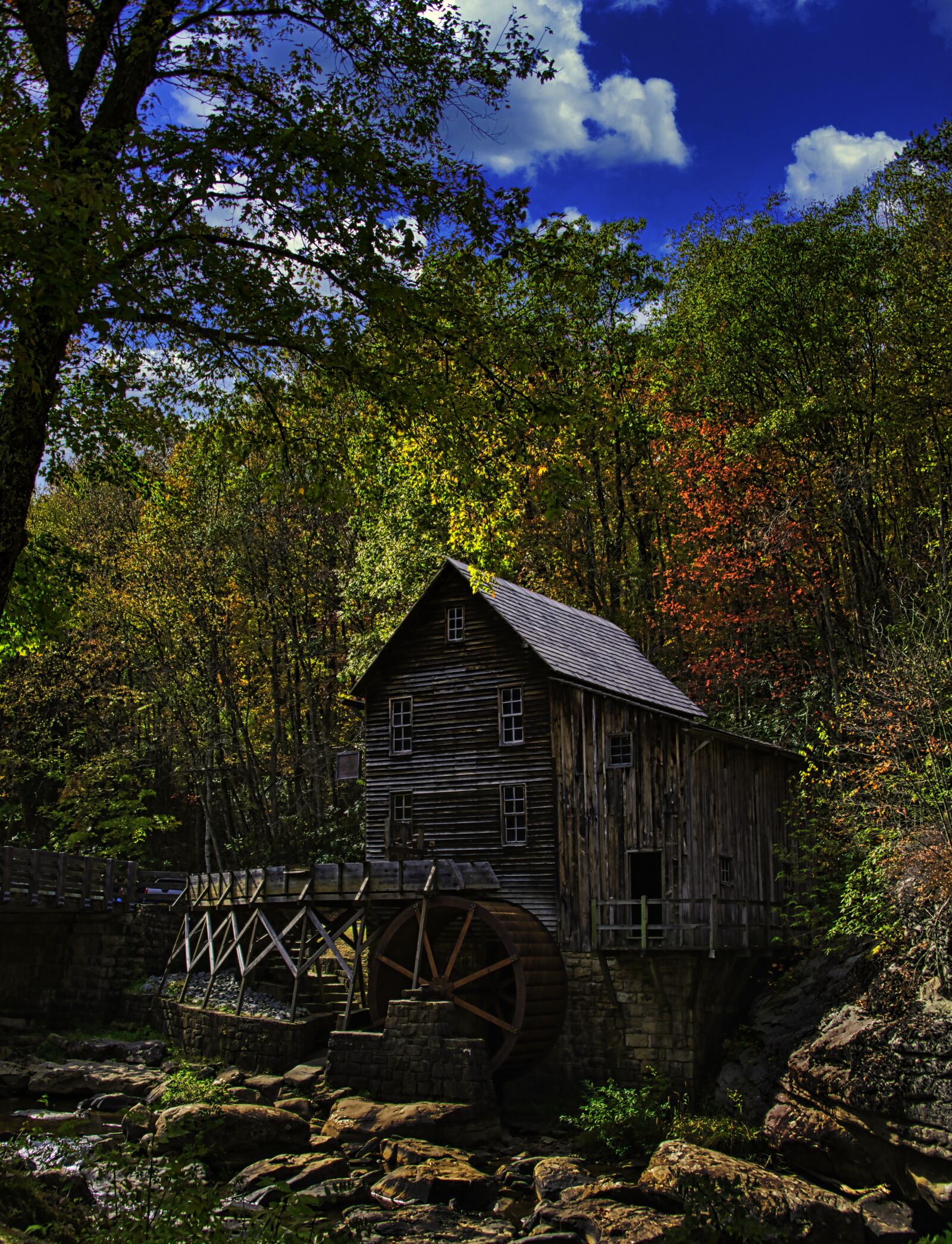 Nikon D850 sample photo. Fall, colors, grist mill photography
