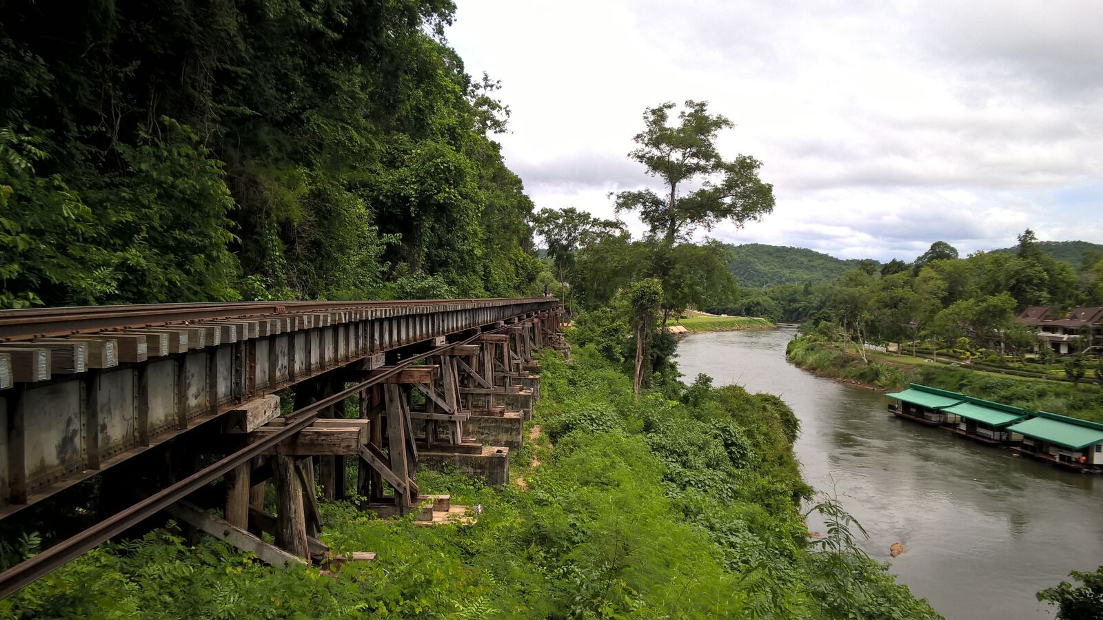 Nokia Lumia 830 sample photo. Railroad, waterfront, parallel paths photography
