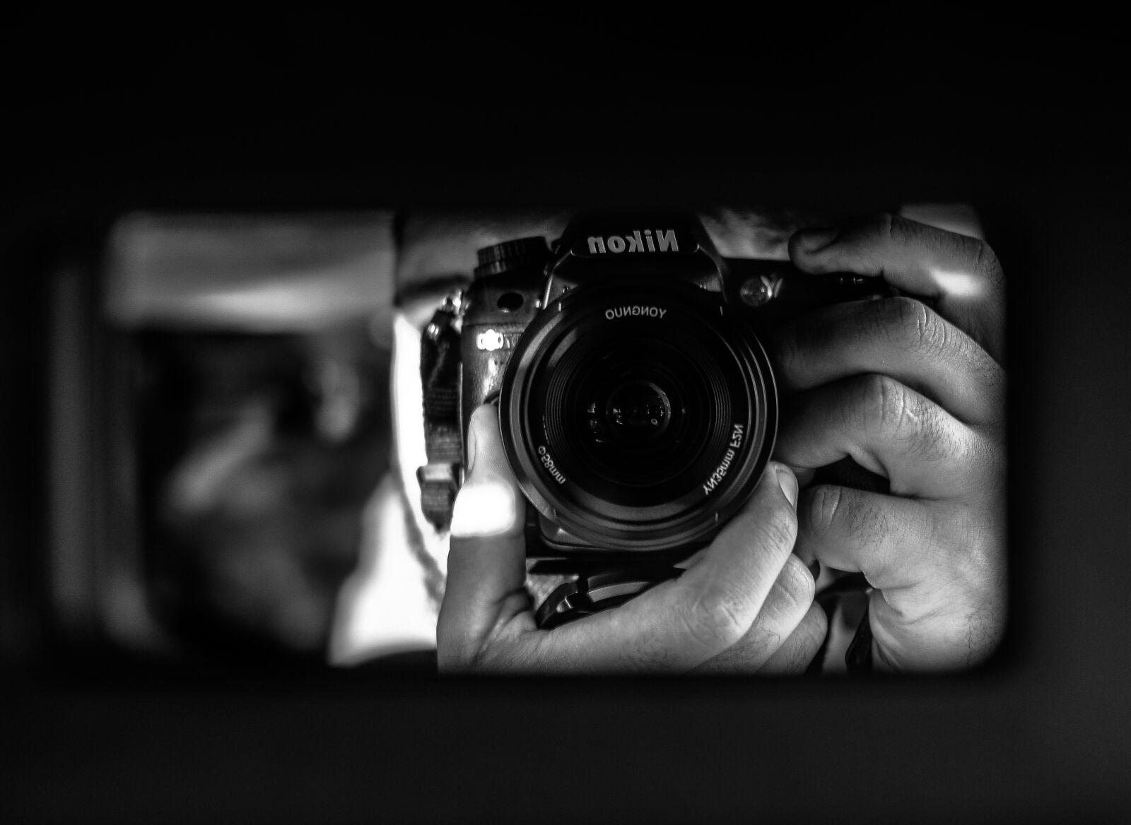 Nikon D7000 sample photo. Mirroring, photographer, photography photography