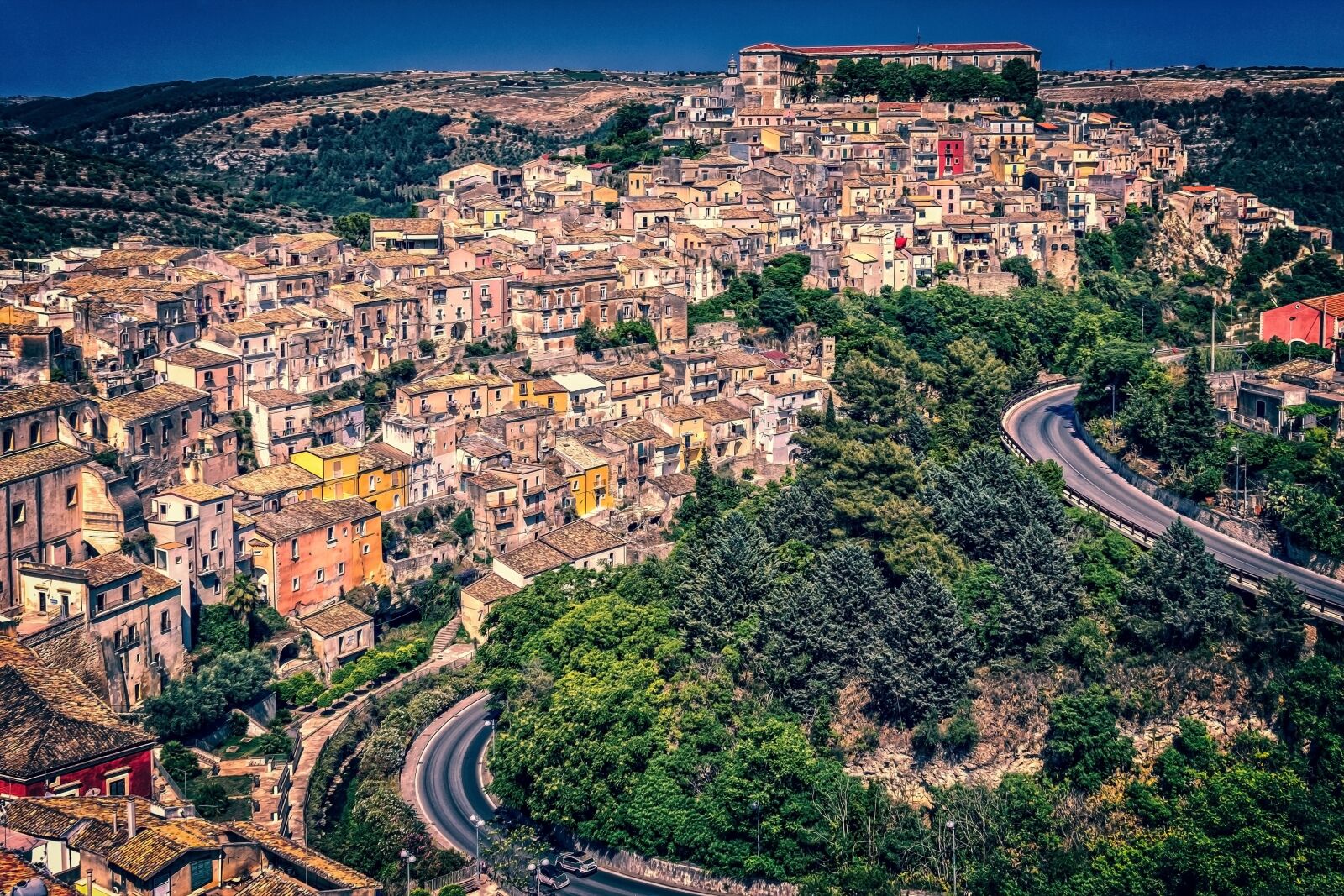 Nikon D3300 sample photo. Houses, city, sicily photography