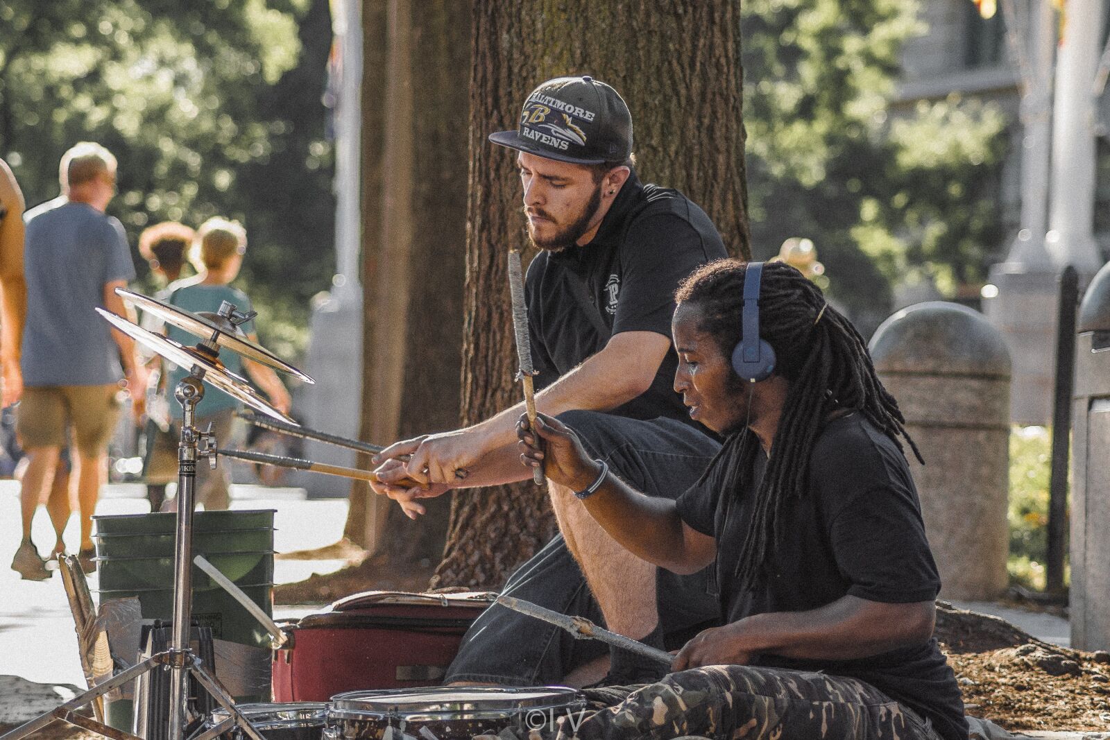 Nikon D7100 sample photo. Performer, drums, talent photography
