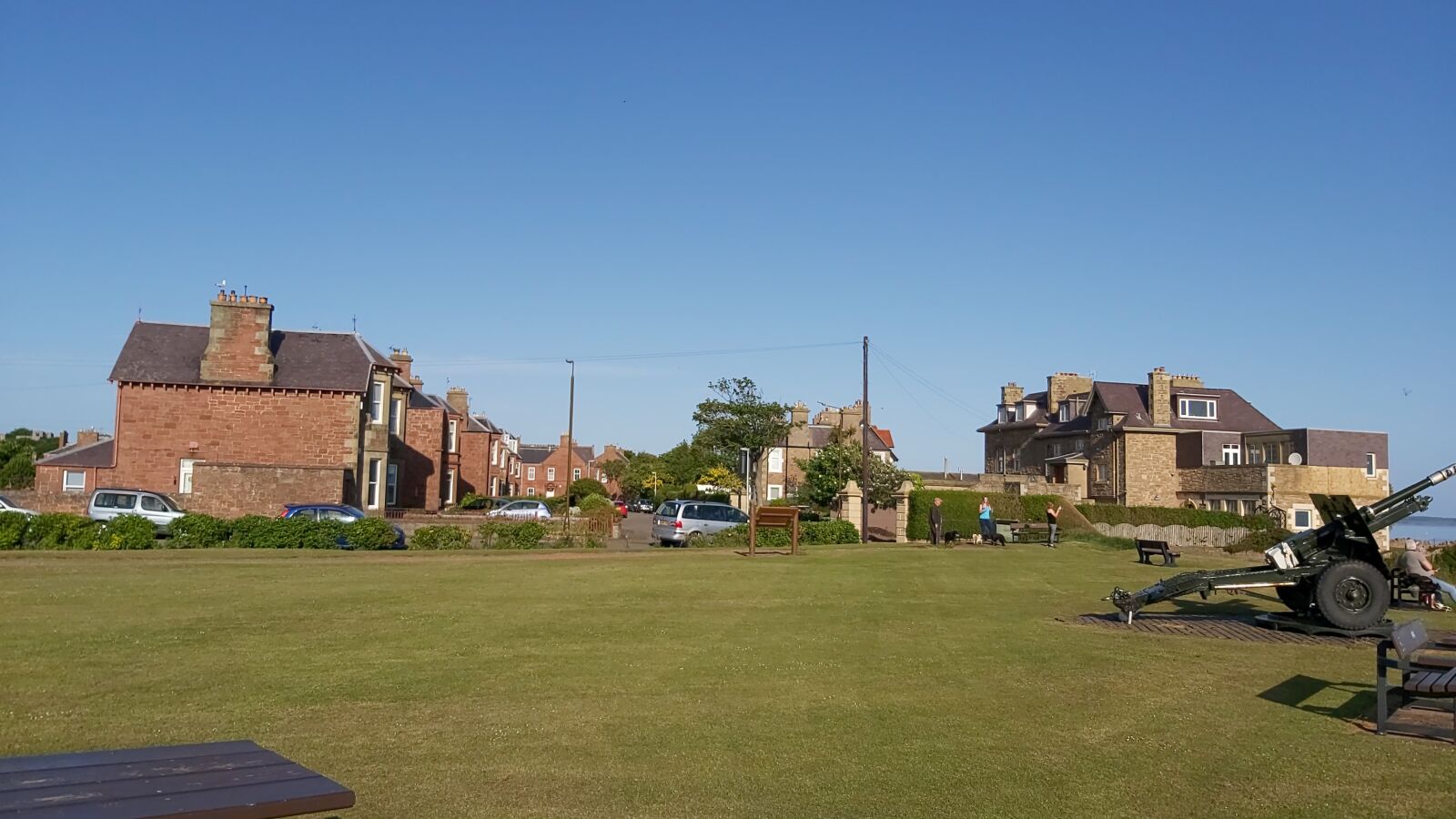Samsung Galaxy A70 sample photo. Dunbar, sea view, east photography